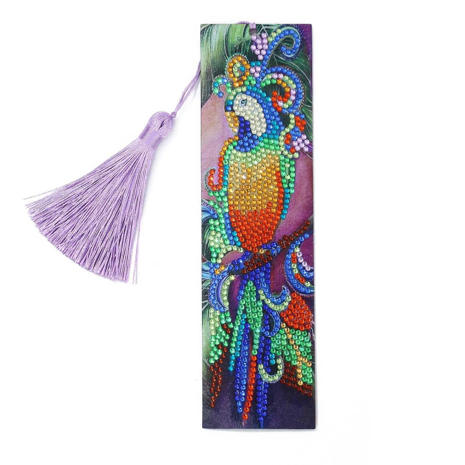 Diamonds Painting Bookmarks with Tassel Pendant Bookmark Art Craft for DIY view 9