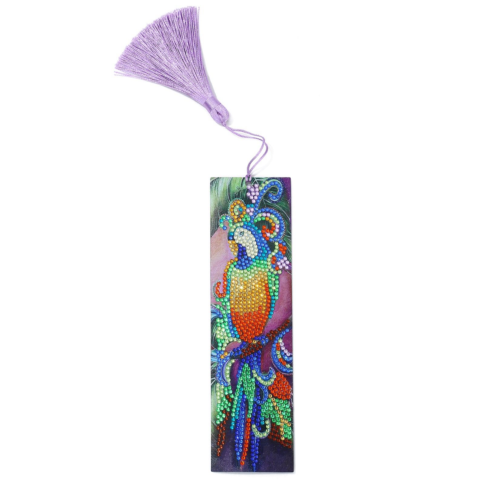 Diamonds Painting Bookmarks with Tassel Pendant Bookmark Art Craft for DIY view 10