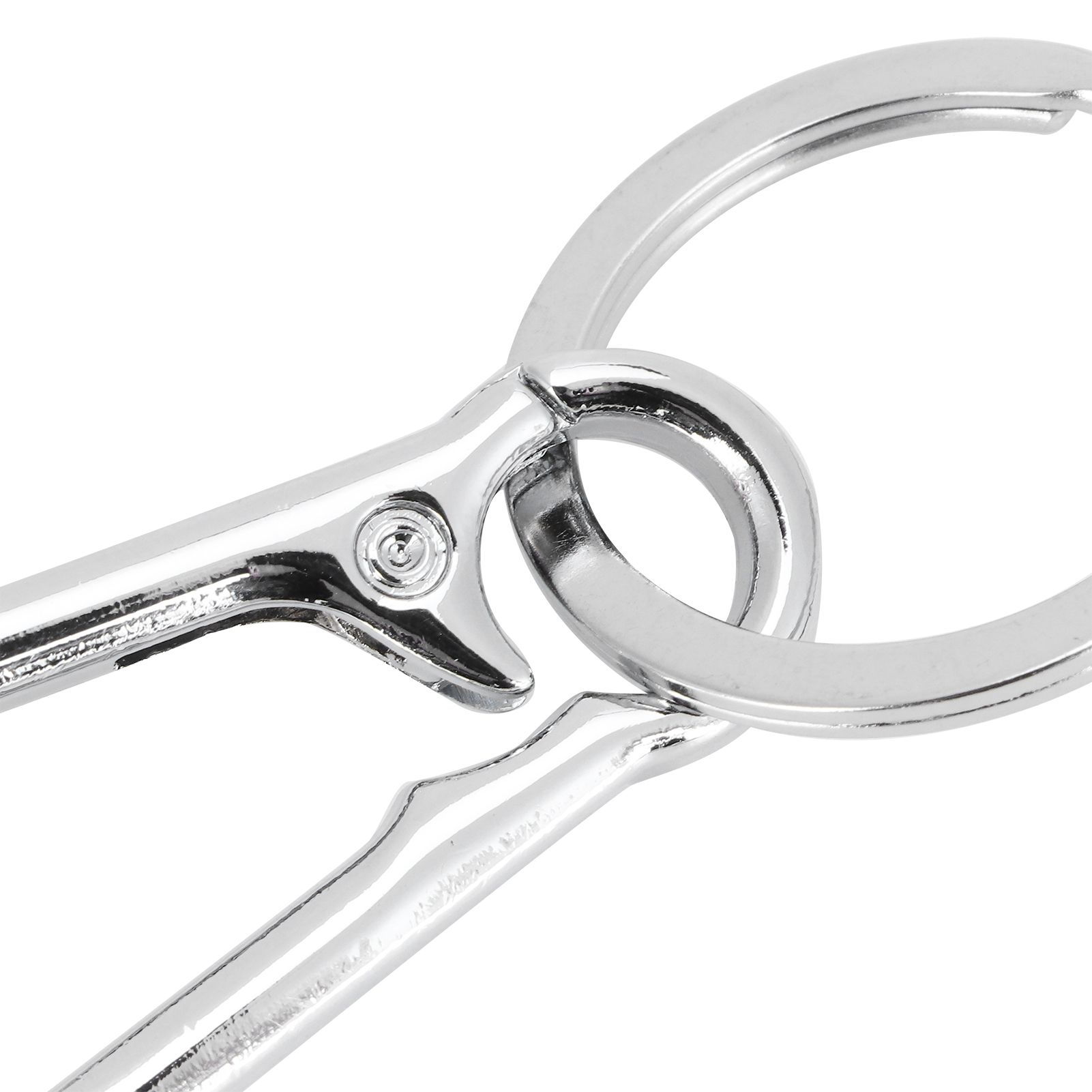 12pcs Alloy Keychain AntiRust No Deformation Glossy Surface for Hanging Key view 11