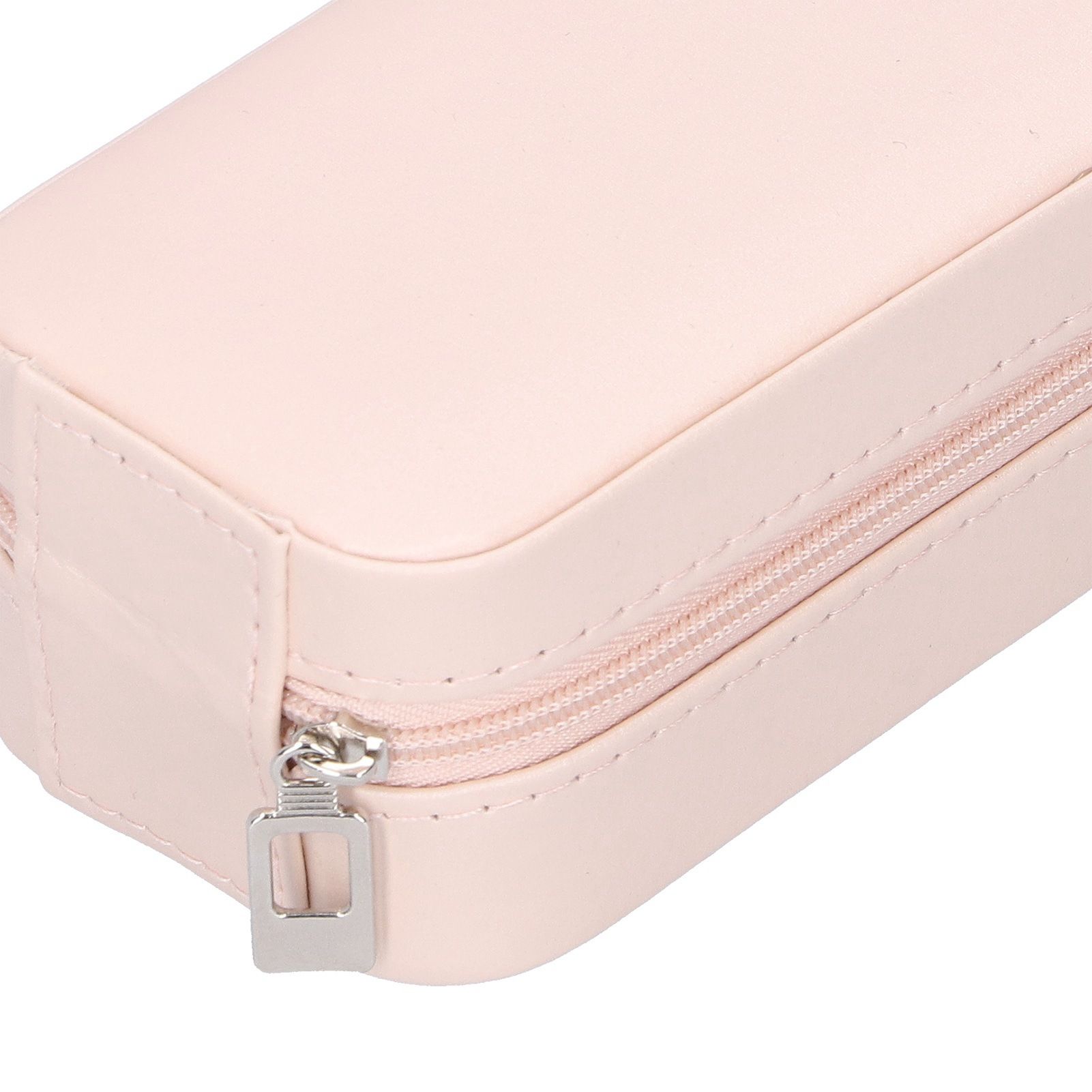 Portable Jewelry Organizer PU Fashion Earrings Necklace Rings Packaging view 11