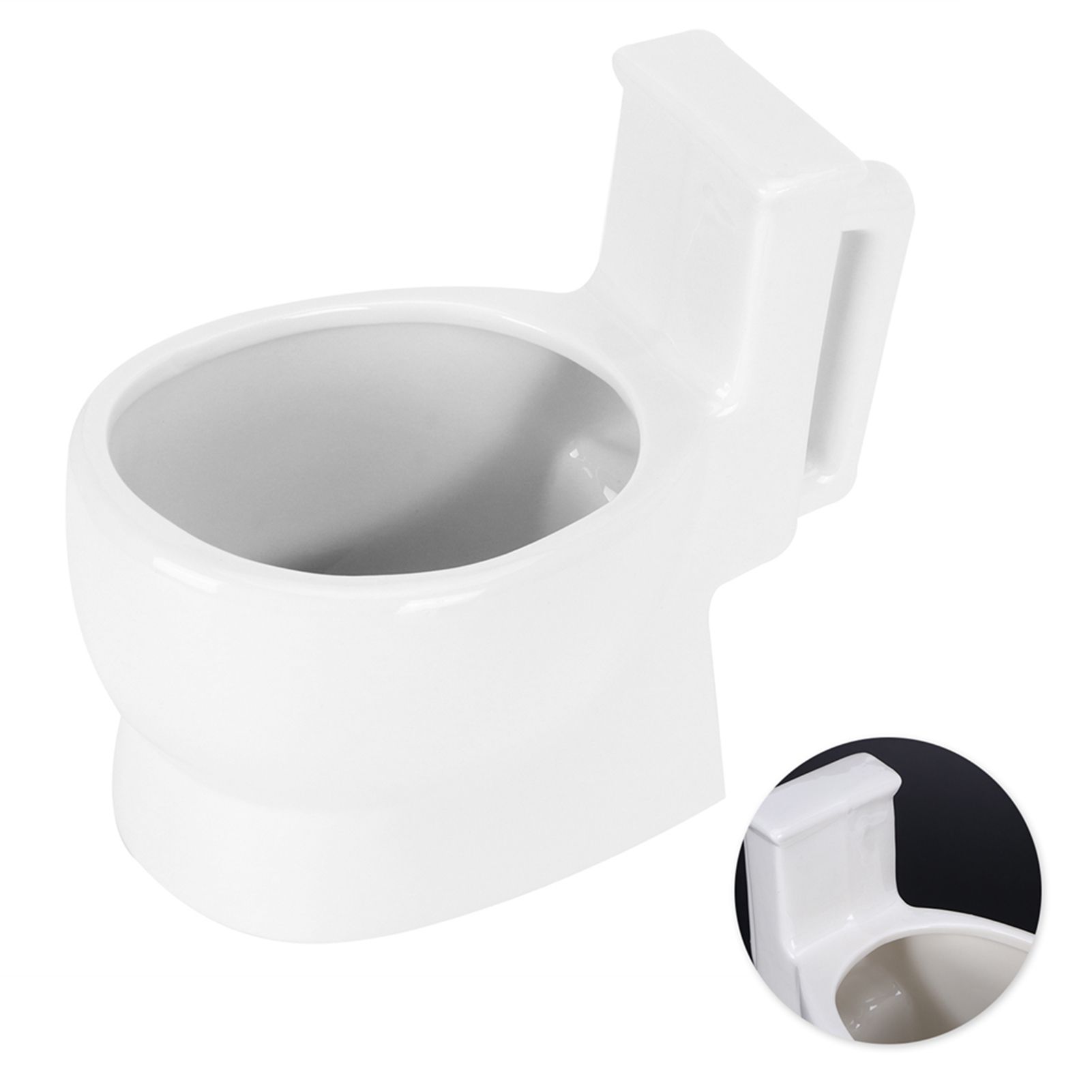 301‑400ml Ceramic Toilet Mug Funny Coffee Cup with Handle Personalized Gift view 7