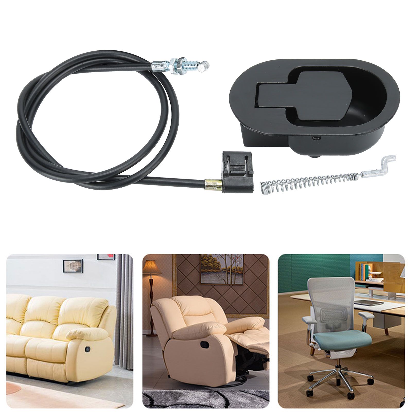 Sofa Release Handle with Cable Recliner Hand Controller Switch Replacement view 10