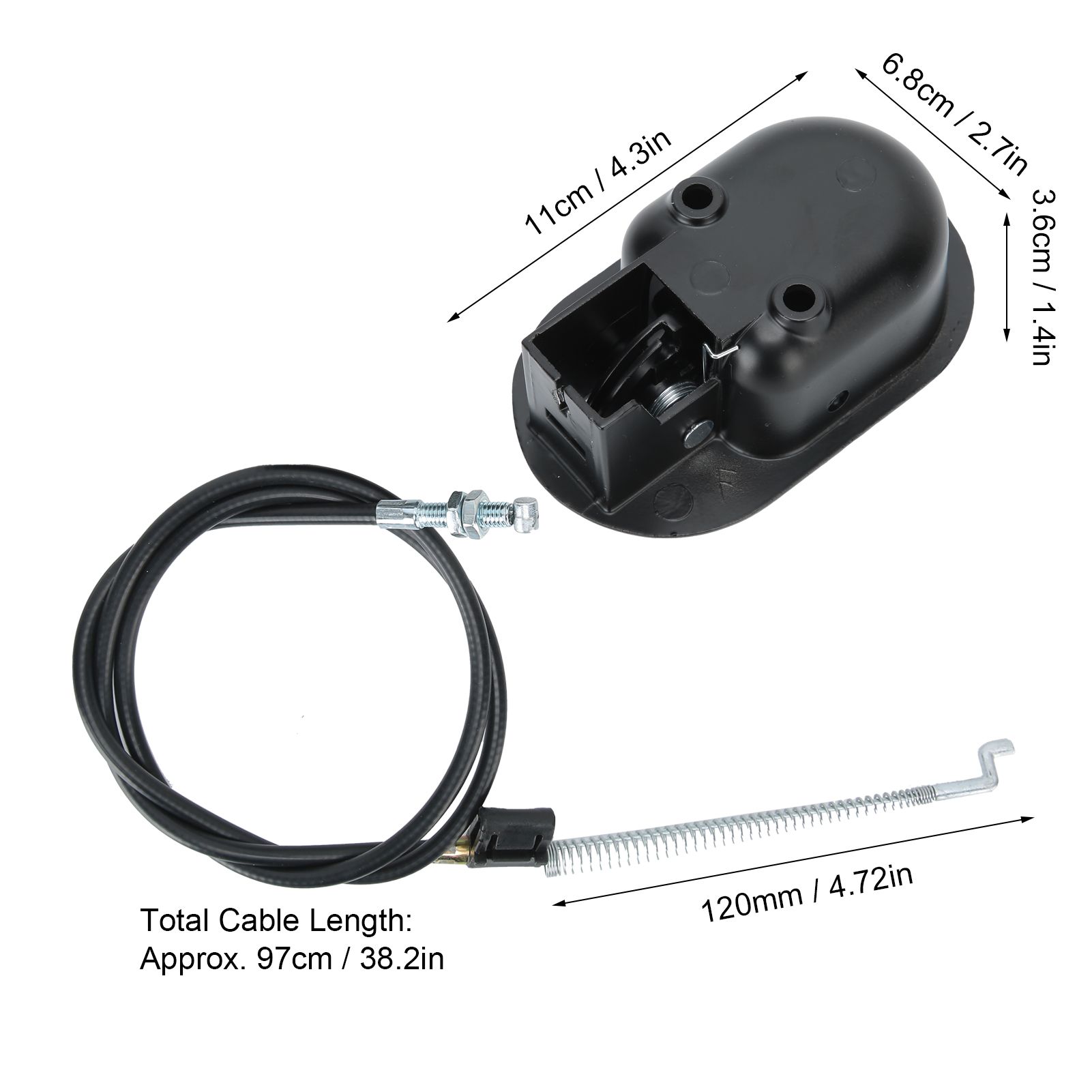 Sofa Release Handle with Cable Recliner Hand Controller Switch Replacement view 13