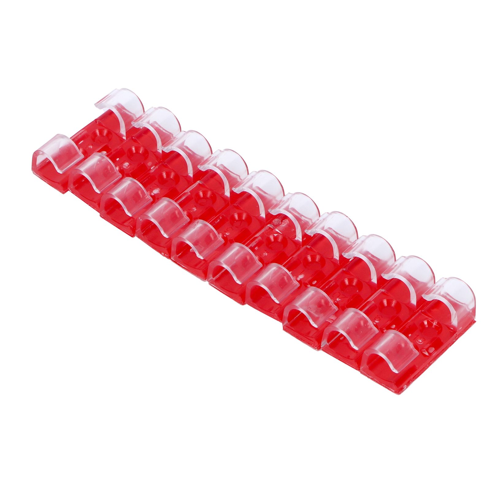 20Pcs Wire Clamp Self adhesive Line Cable Clip Buckle Fastener Desktop view 2