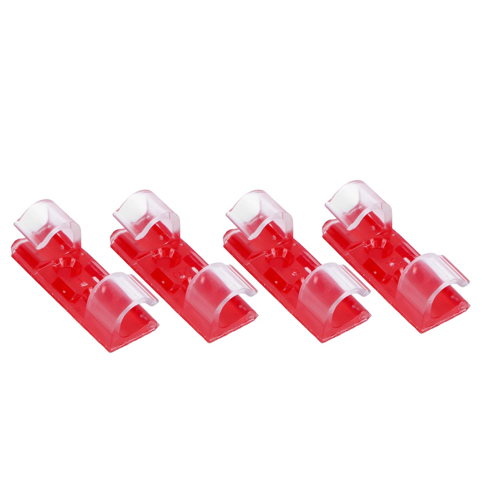 20Pcs Wire Clamp Self adhesive Line Cable Clip Buckle Fastener Desktop view 3