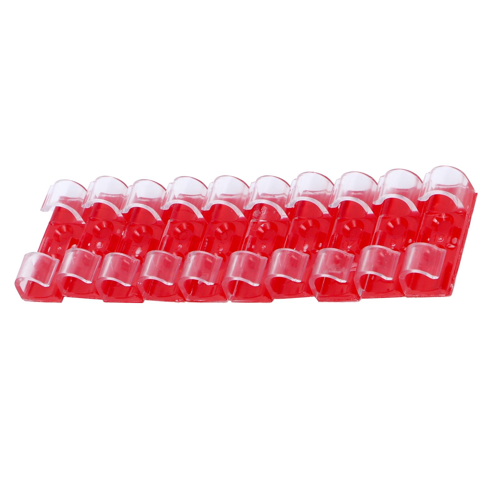 20Pcs Wire Clamp Self adhesive Line Cable Clip Buckle Fastener Desktop view 6