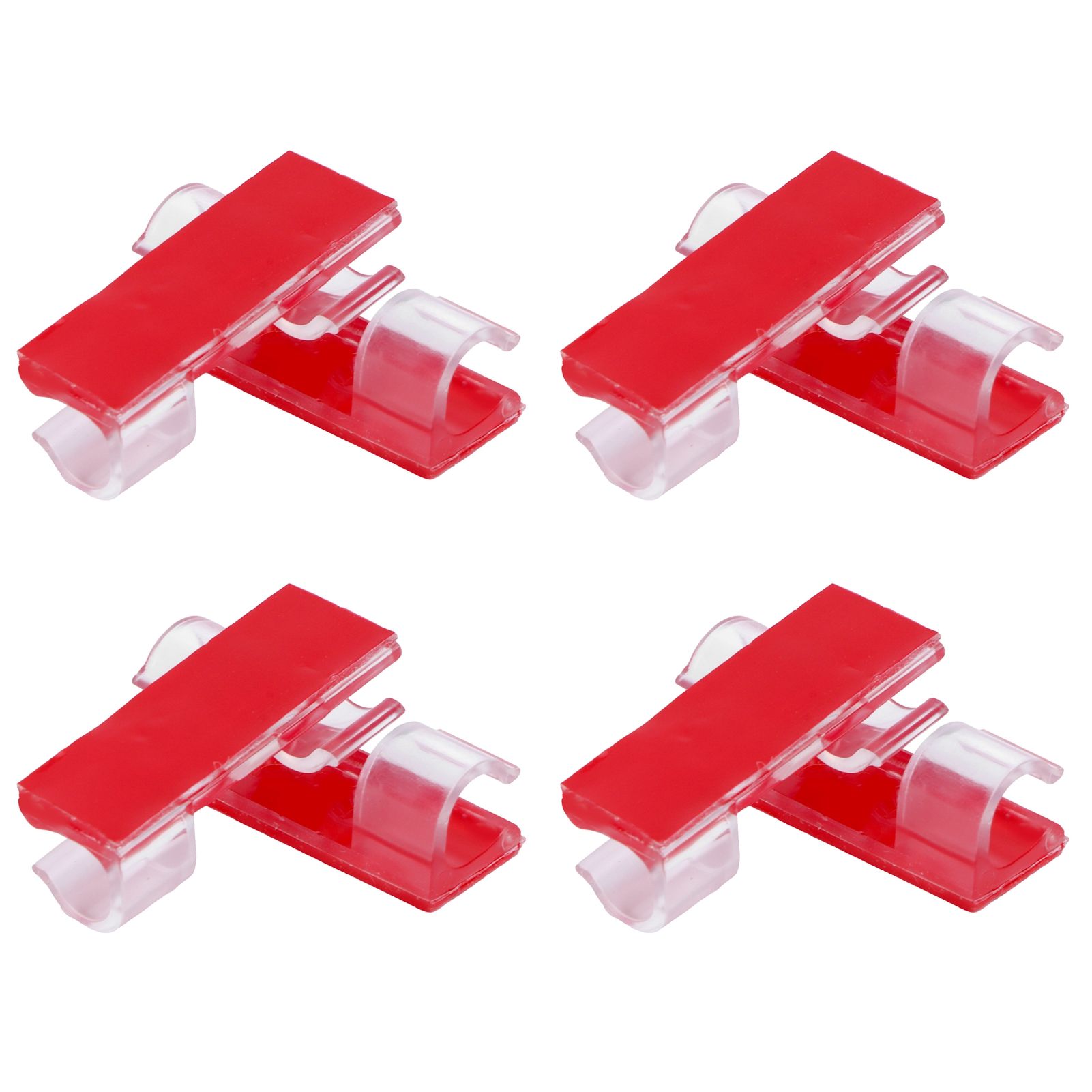 20Pcs Wire Clamp Self adhesive Line Cable Clip Buckle Fastener Desktop view 7