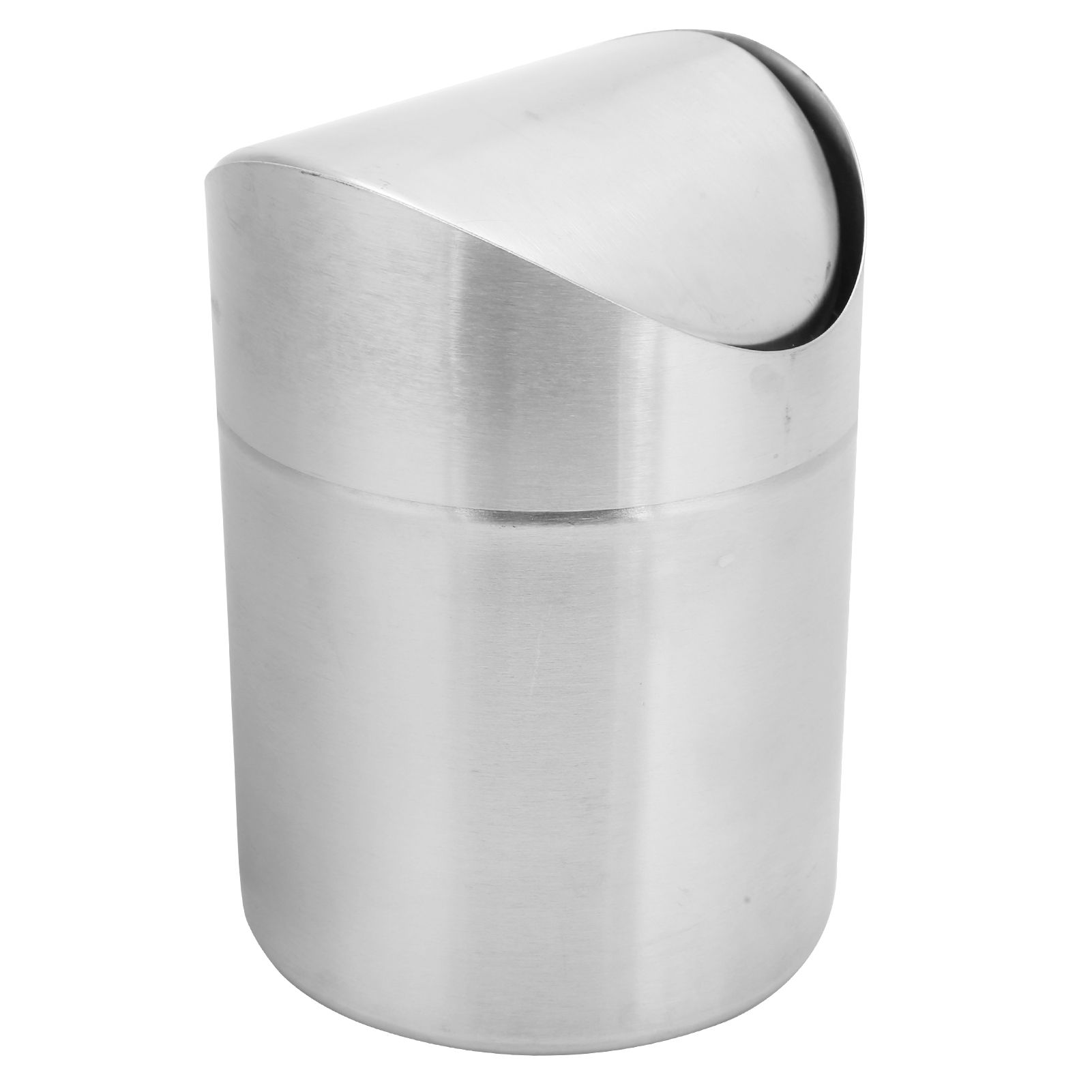Mini Trash Can Innovative Desktop Waste Bin Rubbish Garbage Container for view 3