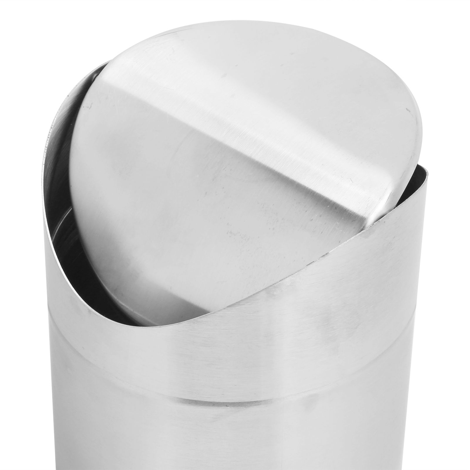 Mini Trash Can Innovative Desktop Waste Bin Rubbish Garbage Container for view 13