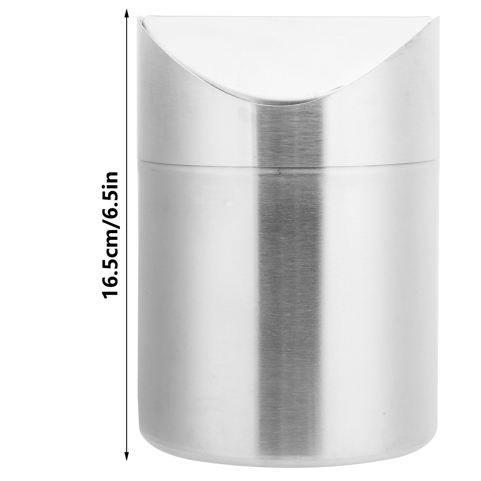 Mini Trash Can Innovative Desktop Waste Bin Rubbish Garbage Container for view 14
