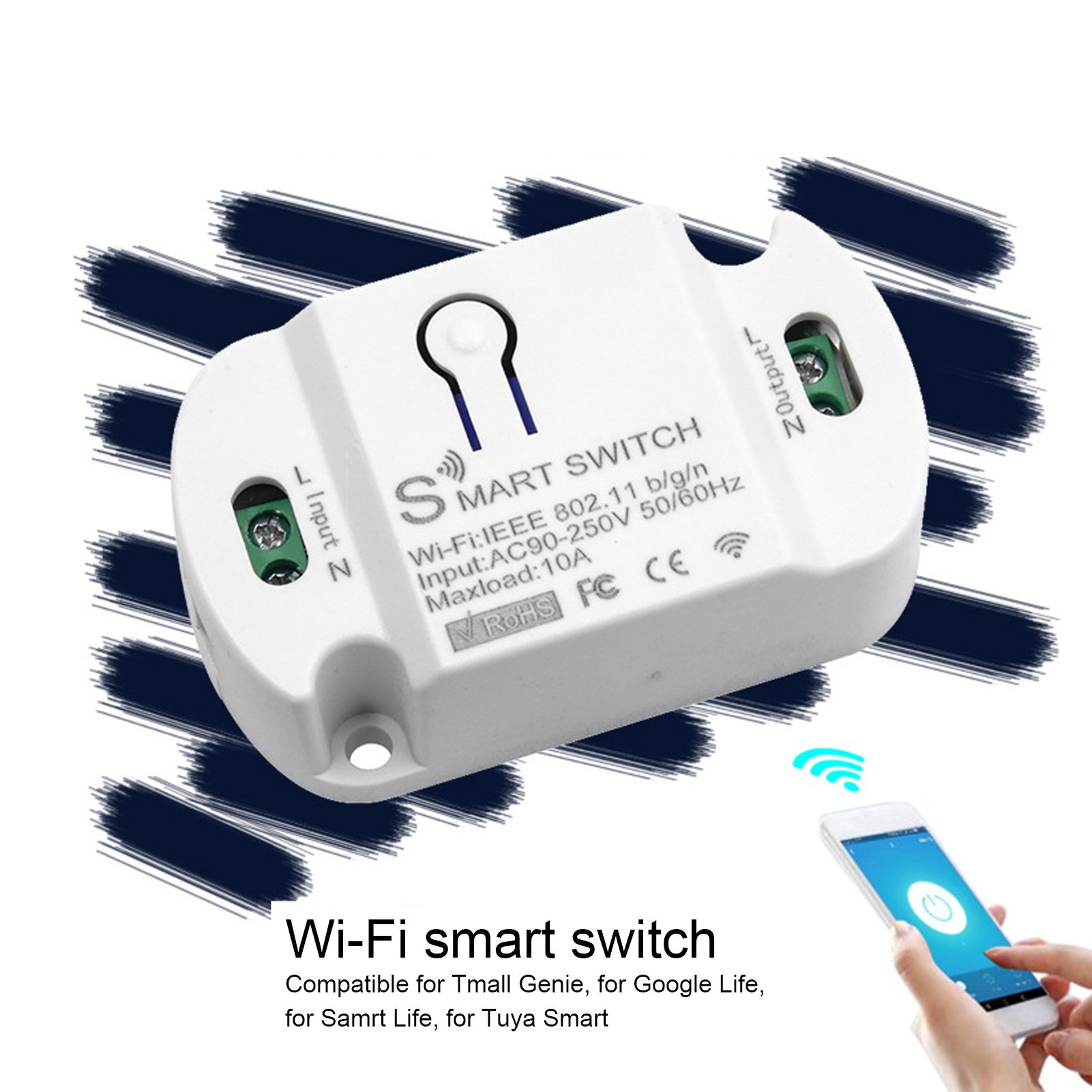 KR2201WB-4 Intelligent Wireless Light Switch Remote Control Automation Module view 14