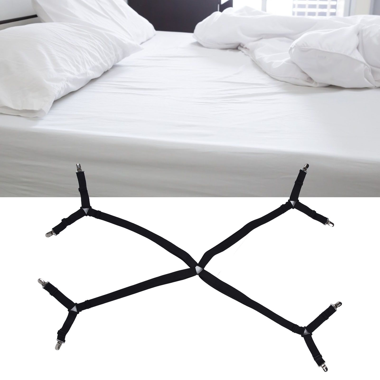 Bed Sheet Clip Lengthened Non Slip Multifunctional Adjustable Bed Sheet Holder view 11