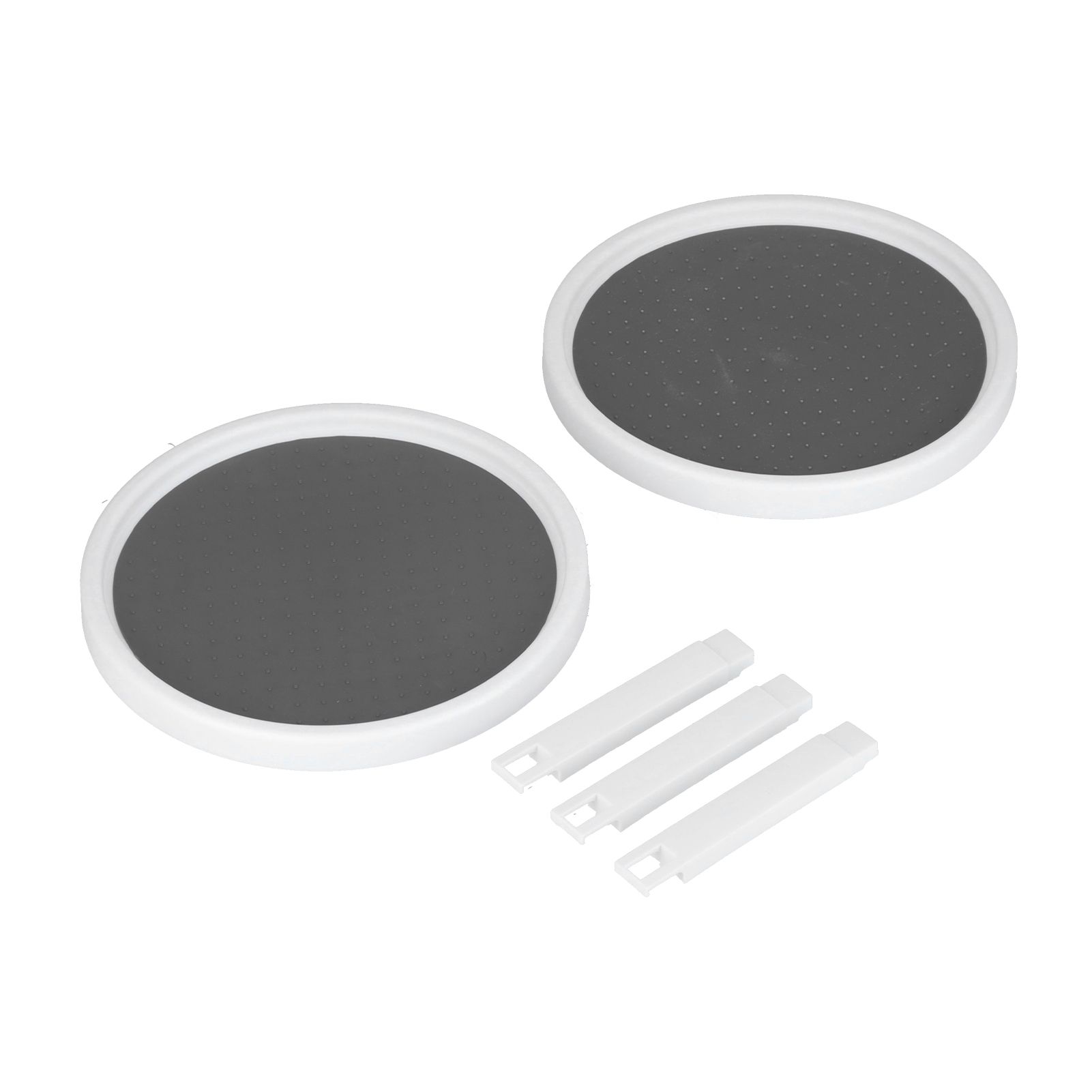 Cabinet Turntable Organizer Antislip Rotatable Storage Tray Multifunctional view 6