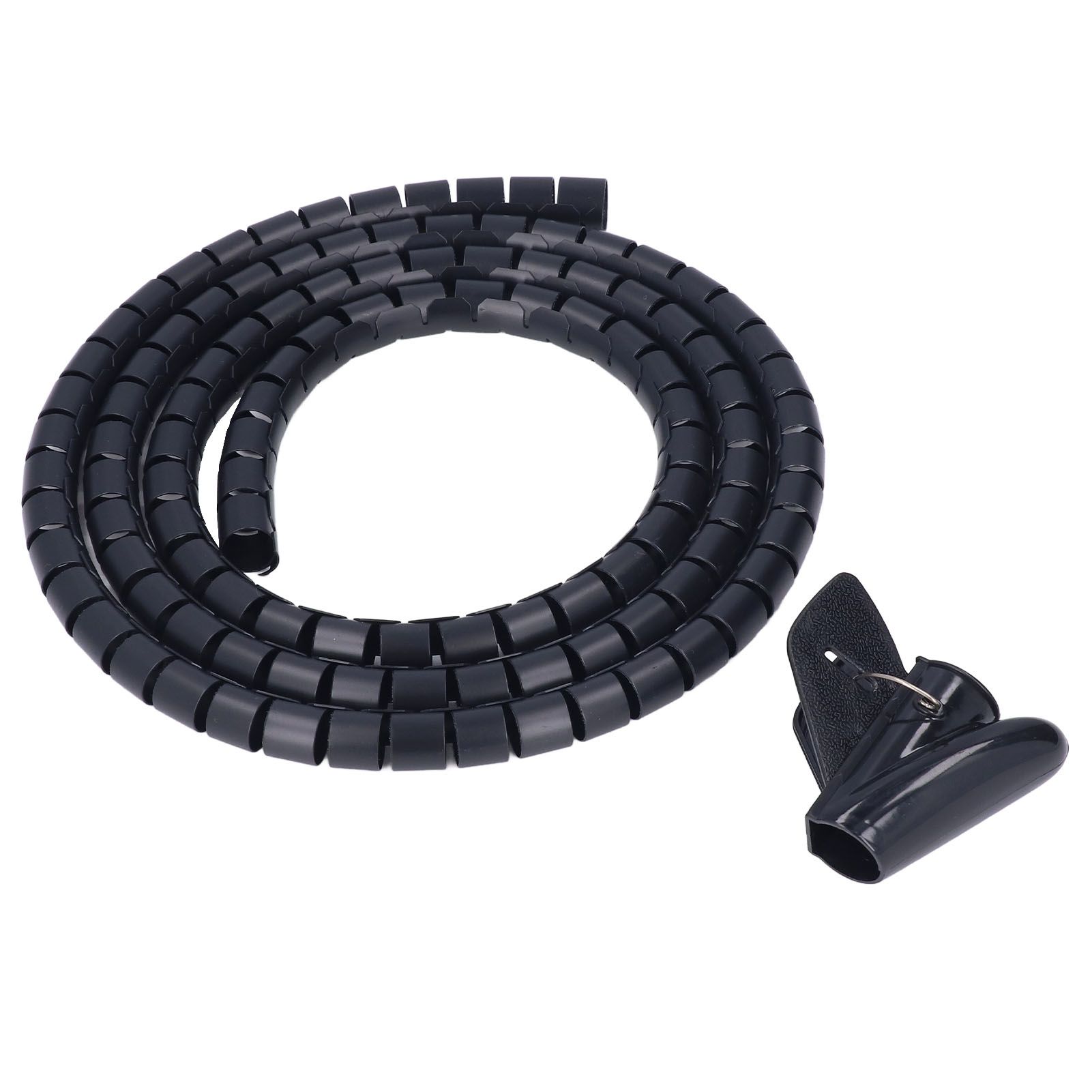Spiral Cable Wrap Organizer Dia 20mm/0.79in Wire Winding Tube Cord Management view 4