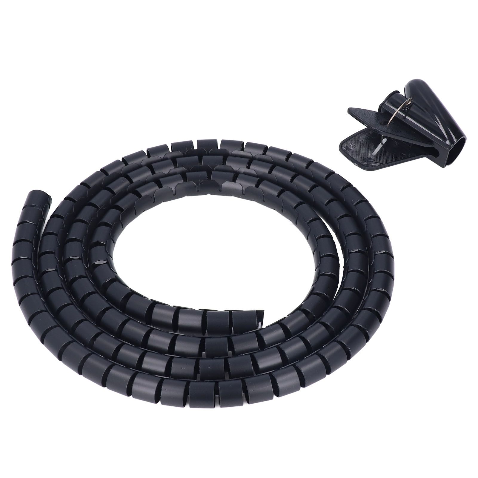 Spiral Cable Wrap Organizer Dia 20mm/0.79in Wire Winding Tube Cord Management view 6