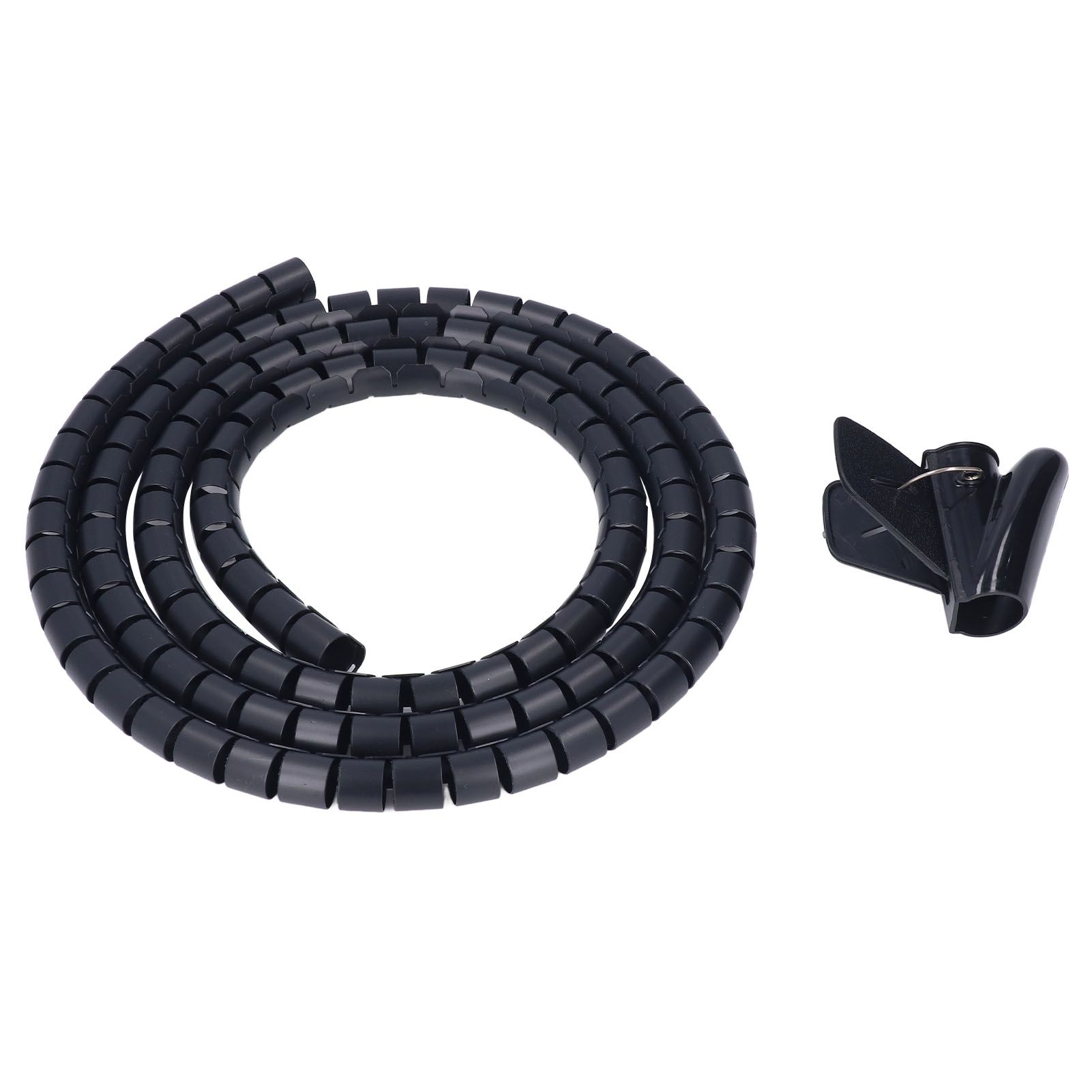 Spiral Cable Wrap Organizer Dia 20mm/0.79in Wire Winding Tube Cord Management view 7