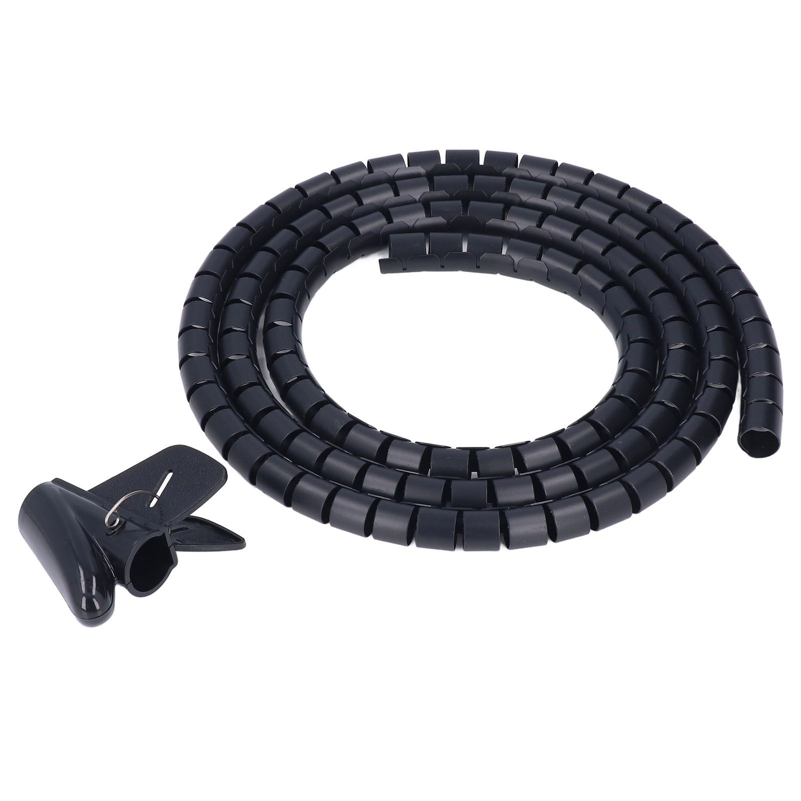 Spiral Cable Wrap Organizer Dia 20mm/0.79in Wire Winding Tube Cord Management view 2