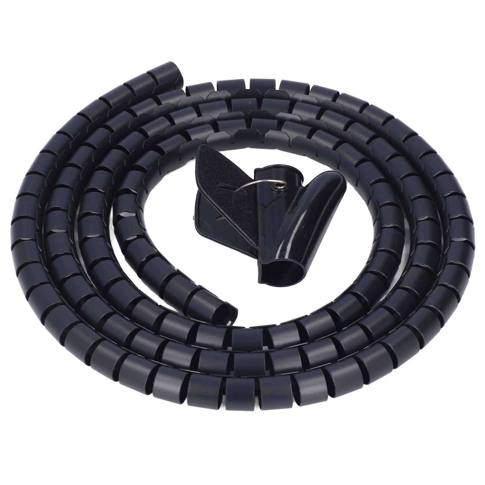 Spiral Cable Wrap Organizer Dia 20mm/0.79in Wire Winding Tube Cord Management view 3