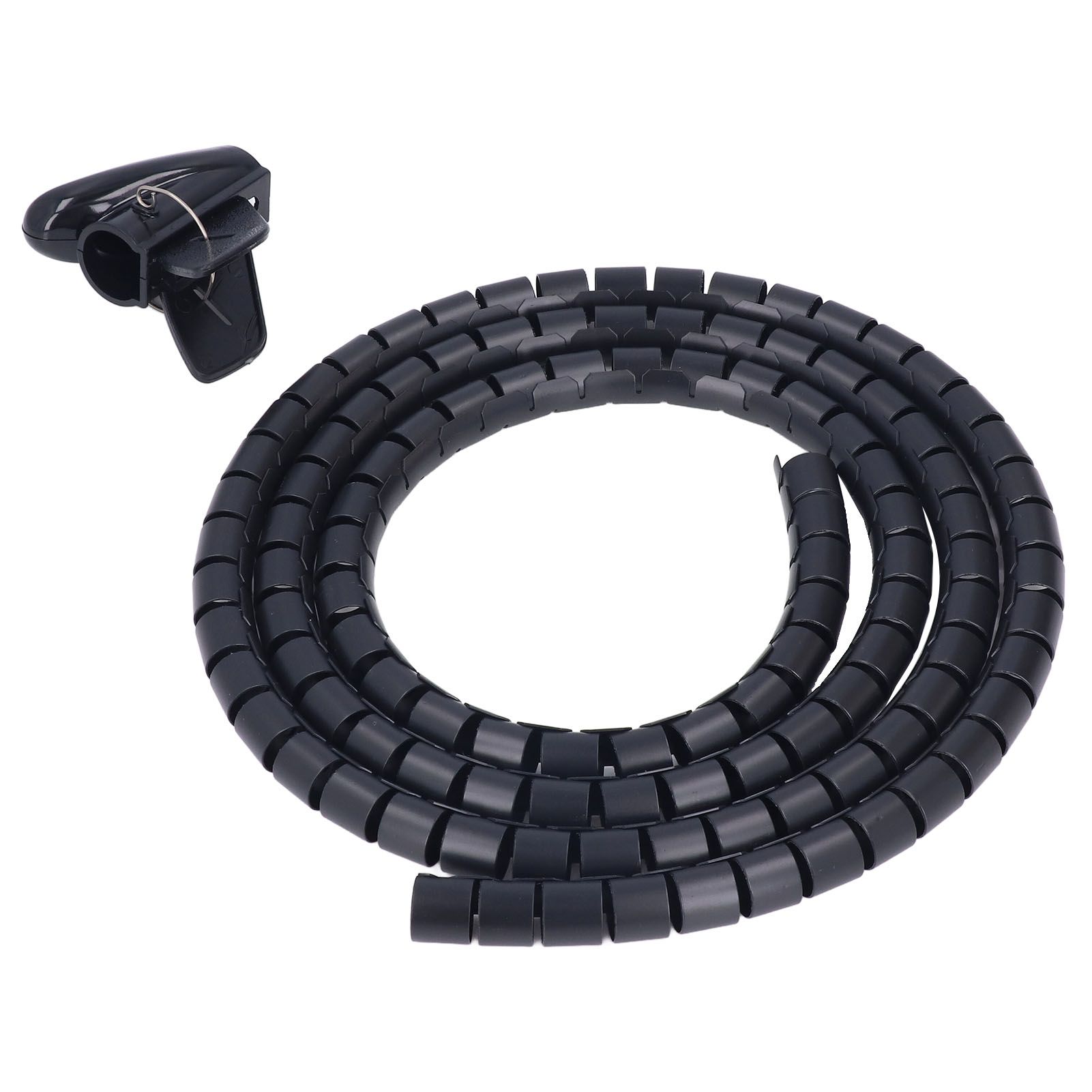 Spiral Cable Wrap Organizer Dia 20mm/0.79in Wire Winding Tube Cord Management view 5