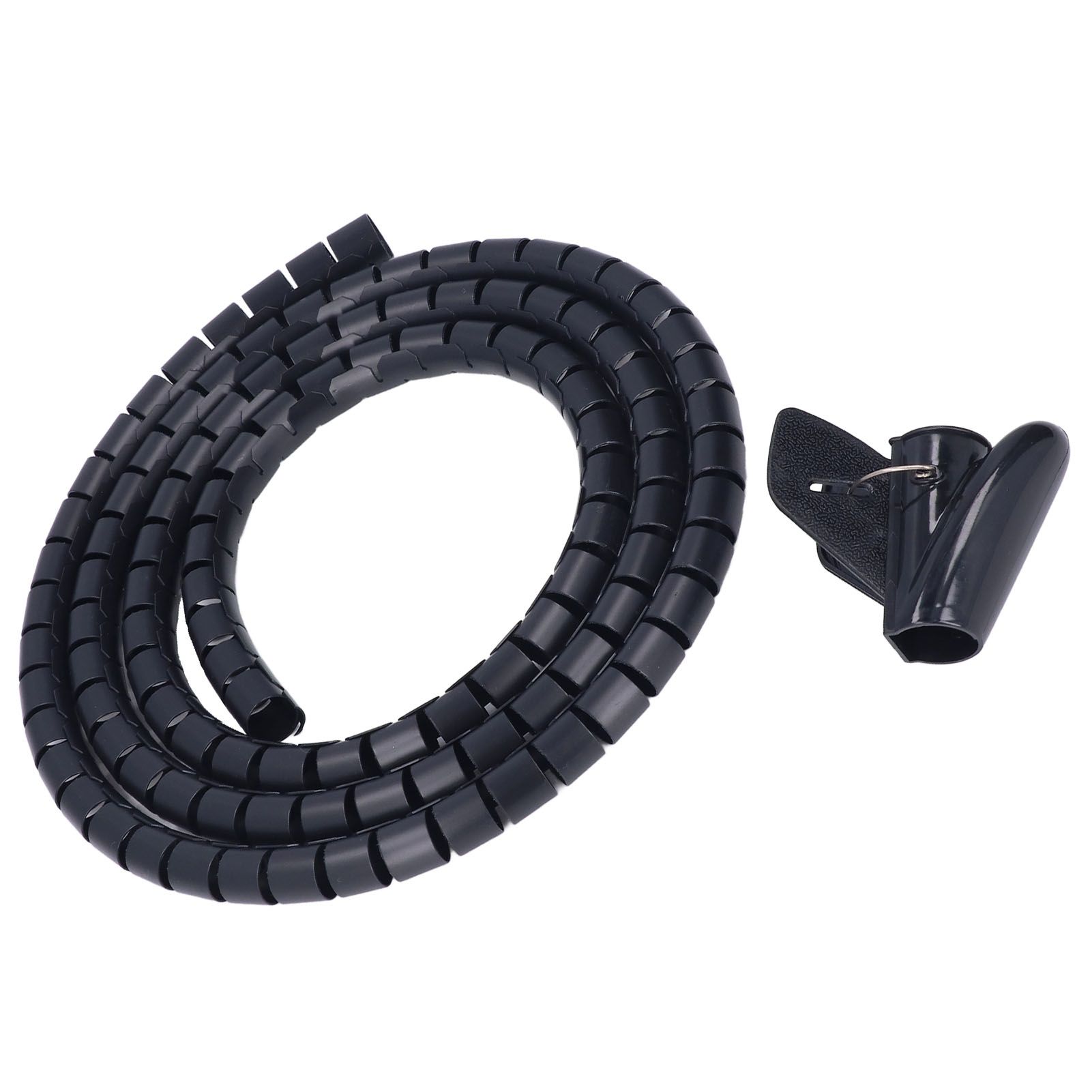Spiral Cable Wrap Organizer Dia 20mm/0.79in Wire Winding Tube Cord Management view 8