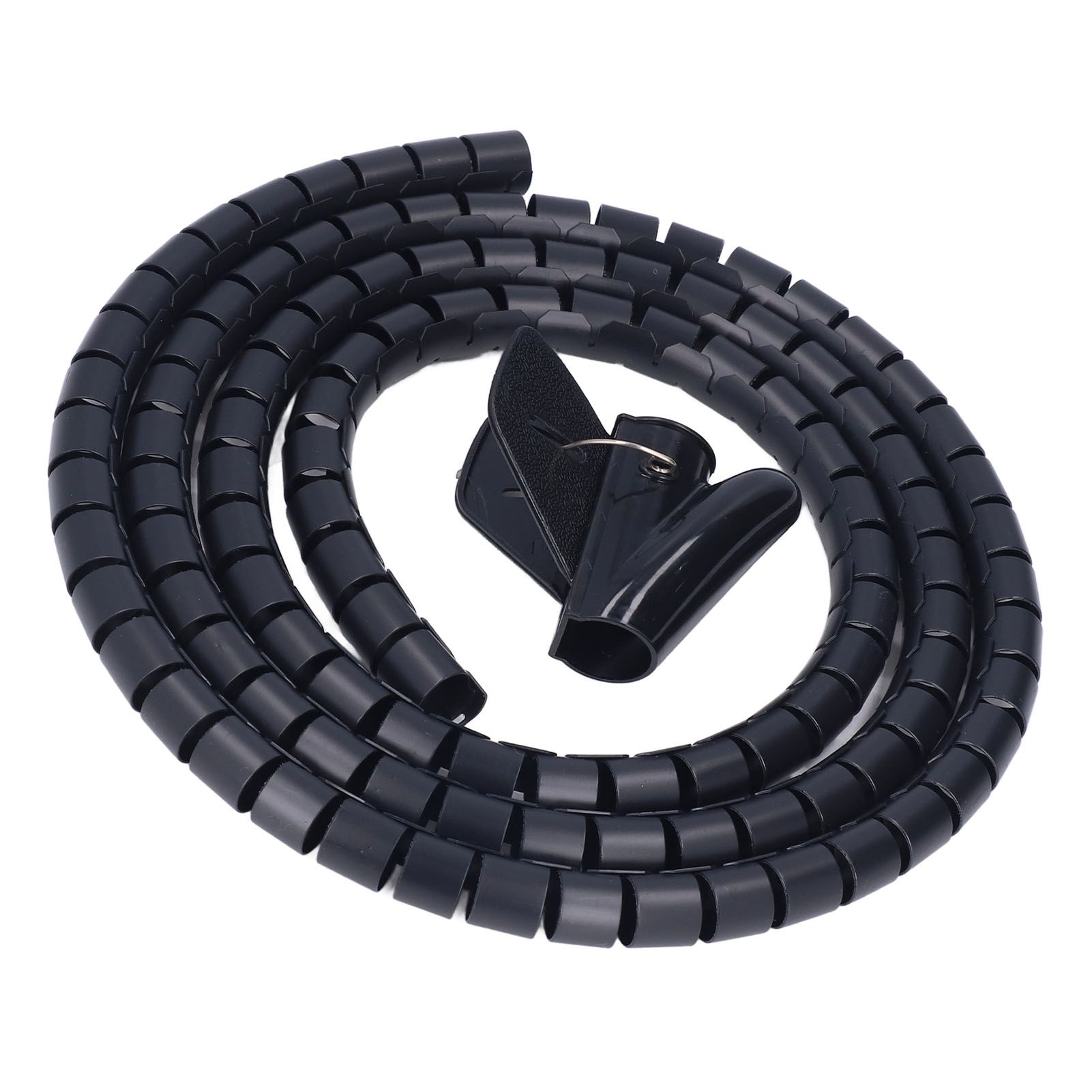 Spiral Cable Wrap Organizer Dia 20mm/0.79in Wire Winding Tube Cord Management view 10