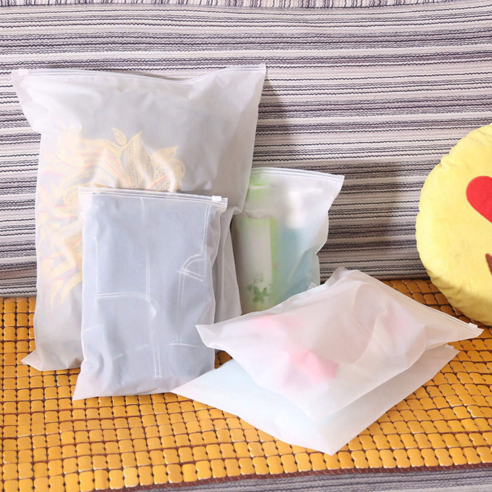 Double Matte Sealing Bag Environmental EVA Translucent Bag Valve Bag for view 5
