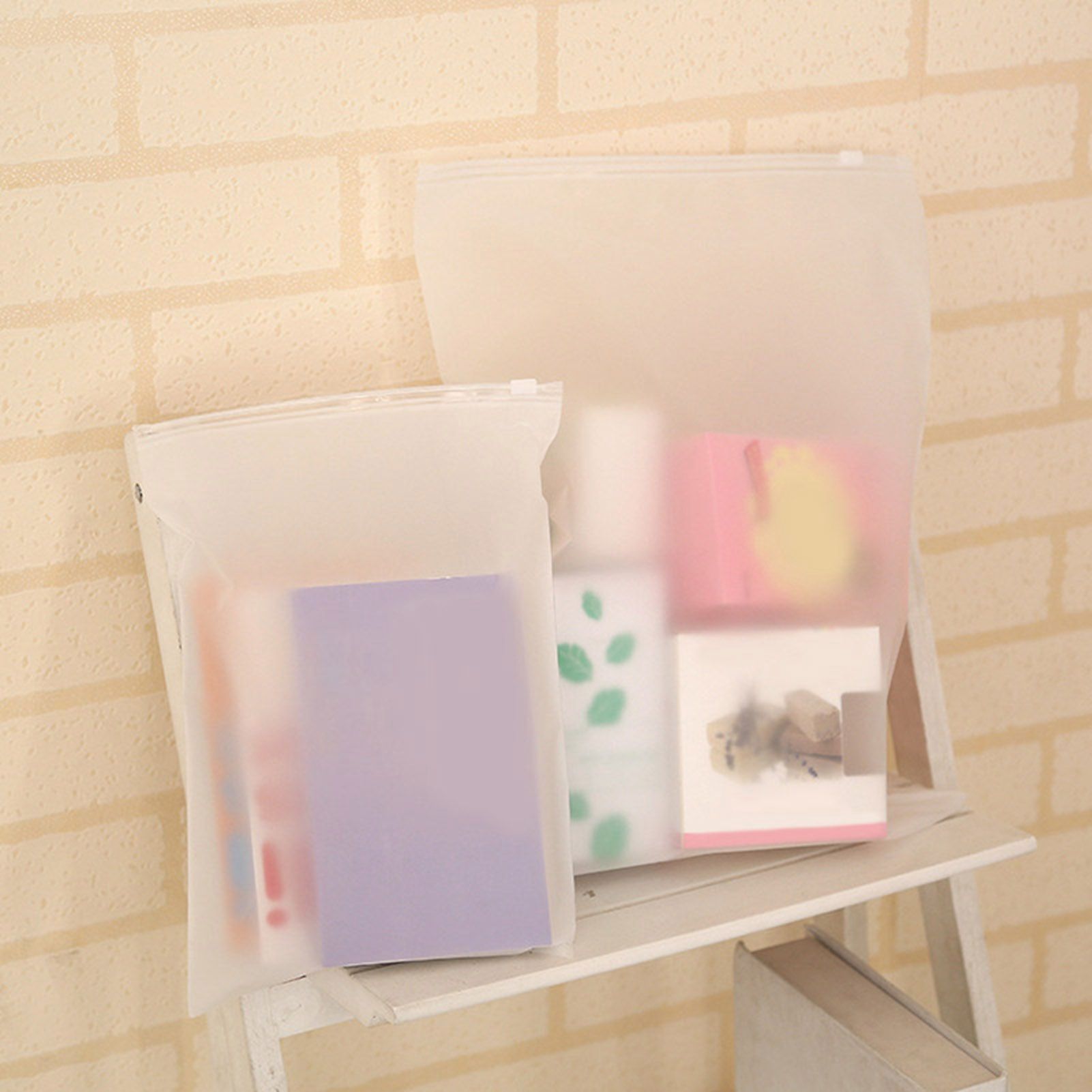 Double Matte Sealing Bag Environmental EVA Translucent Bag Valve Bag for view 7