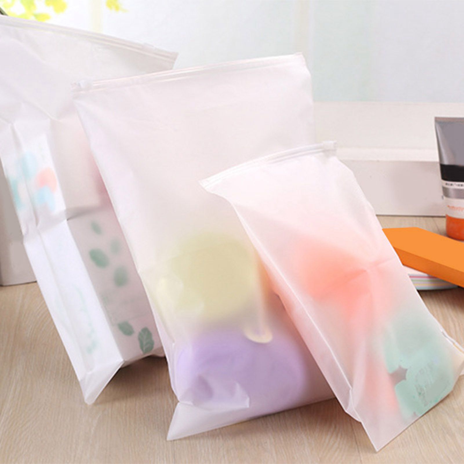 Double Matte Sealing Bag Environmental EVA Translucent Bag Valve Bag for view 9