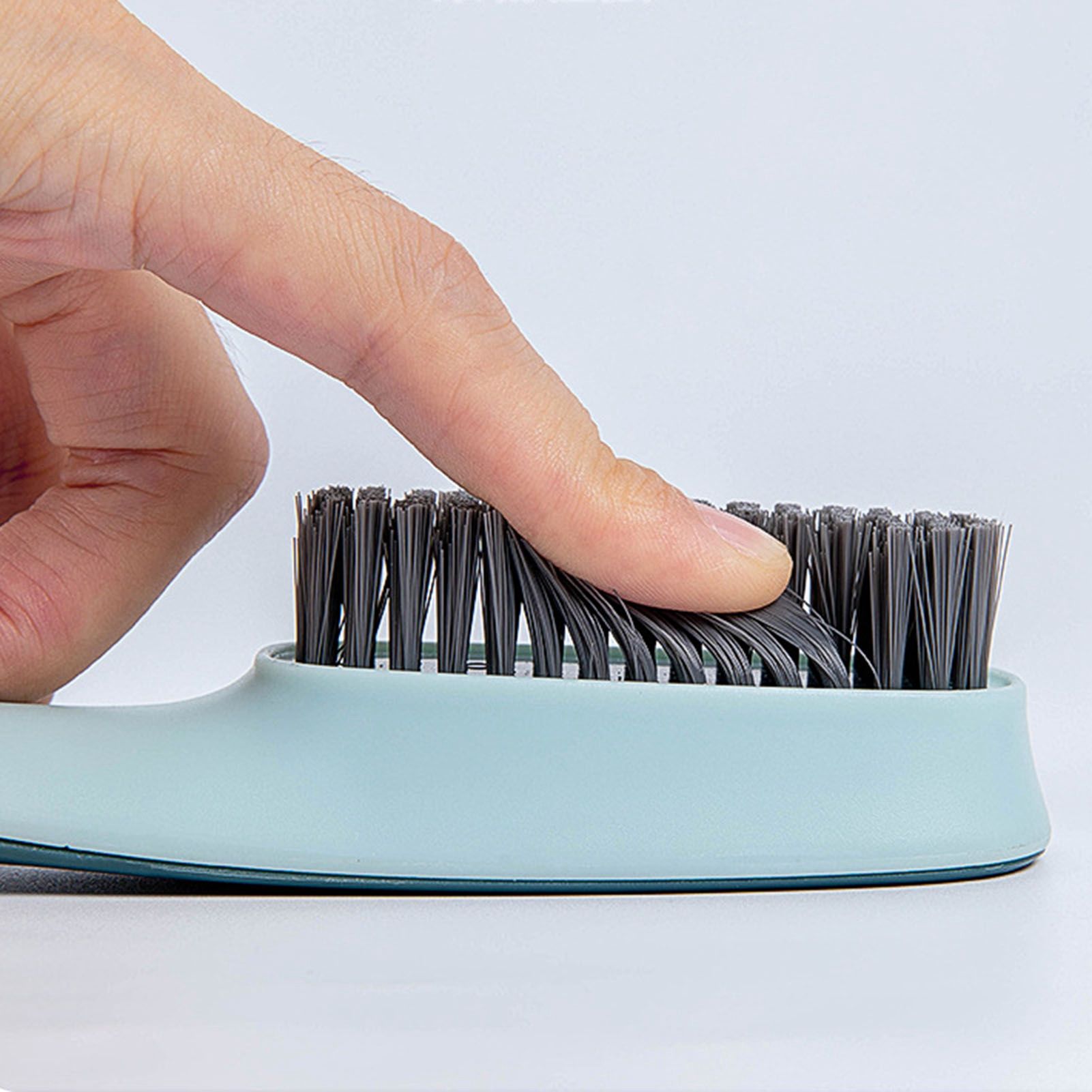 Shoes Brush Multifunctional Flocked Bristles Laundry Brush Cleaning Tool for view 6