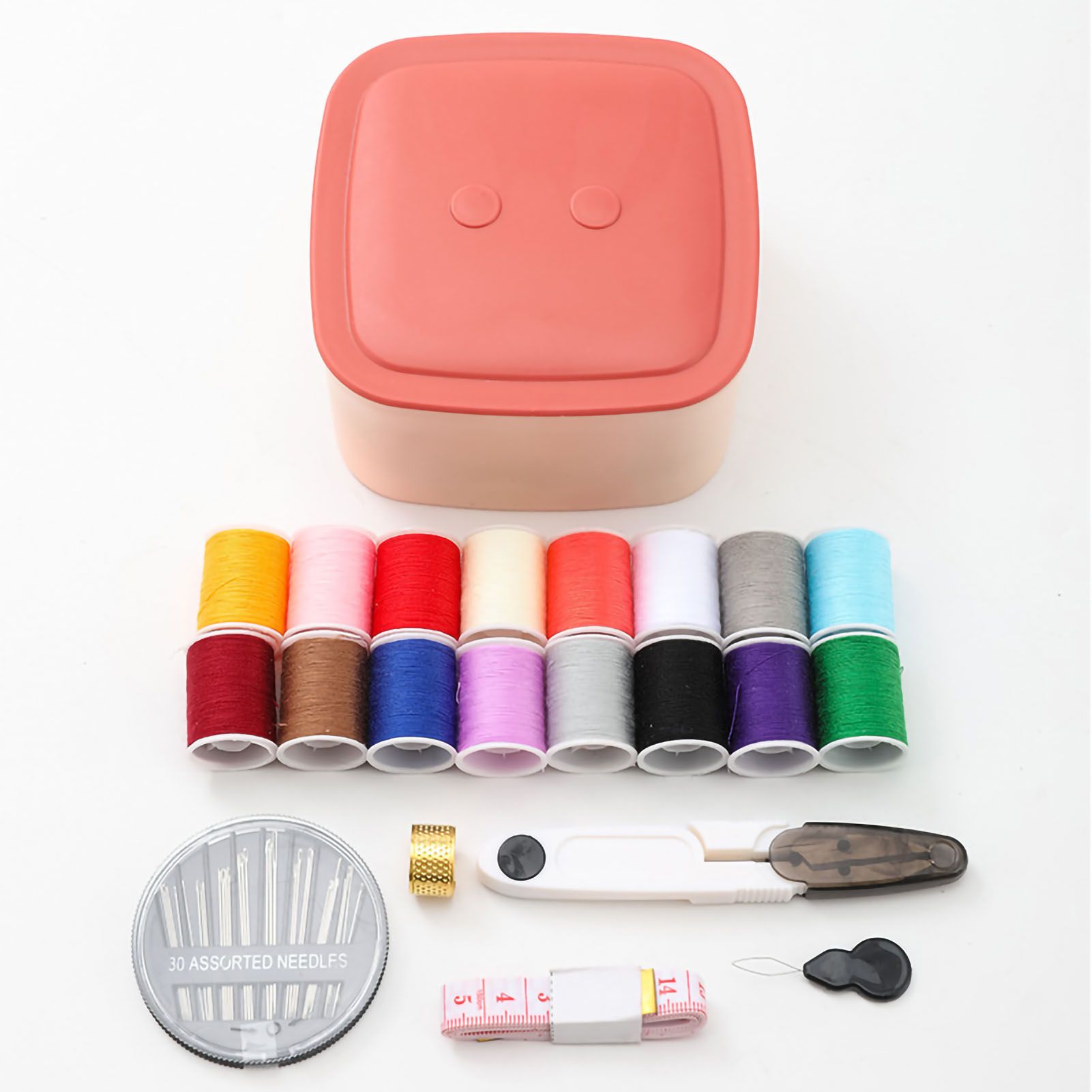 Magnetic Sewing Box PP Polyester Colorful Multifunctional Scandinavian Style view 2