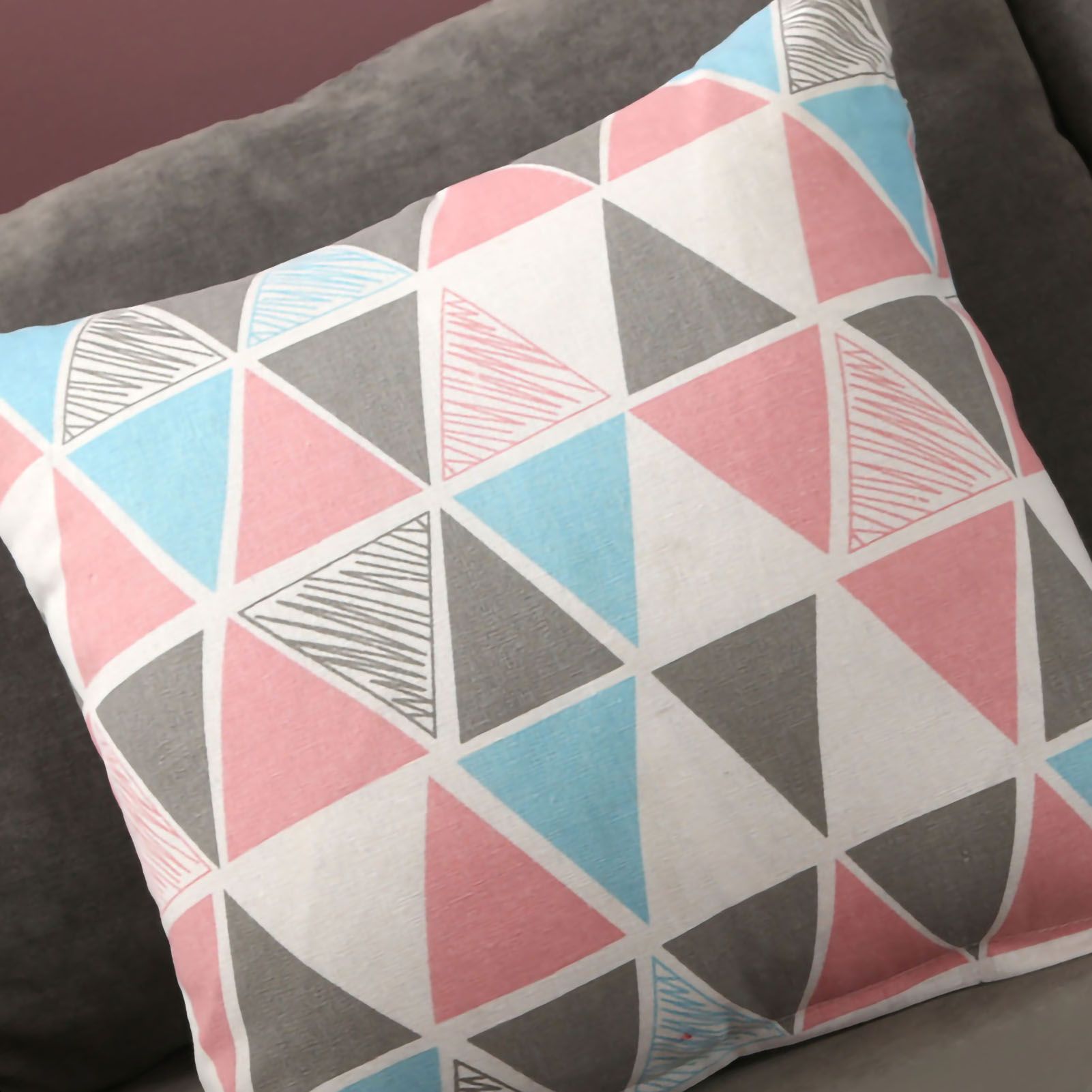 Home Pillow Case Sofa Cushion Accessories Linen Nordic Style Daily Use Home view 4
