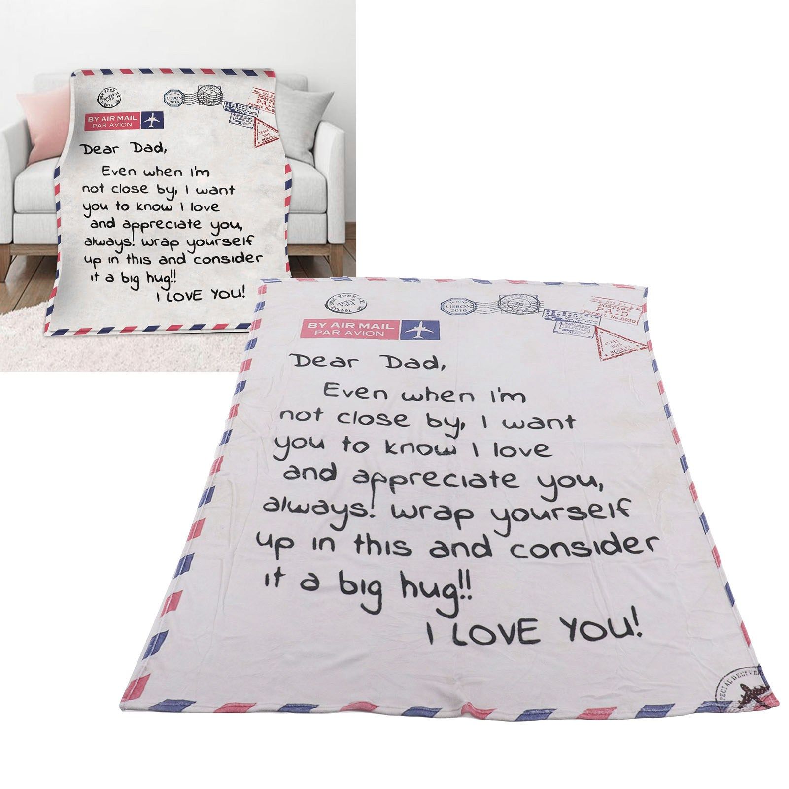 Envelope Blanket Multifunctional Personalized Soft Skin Friendly Polyester view 11