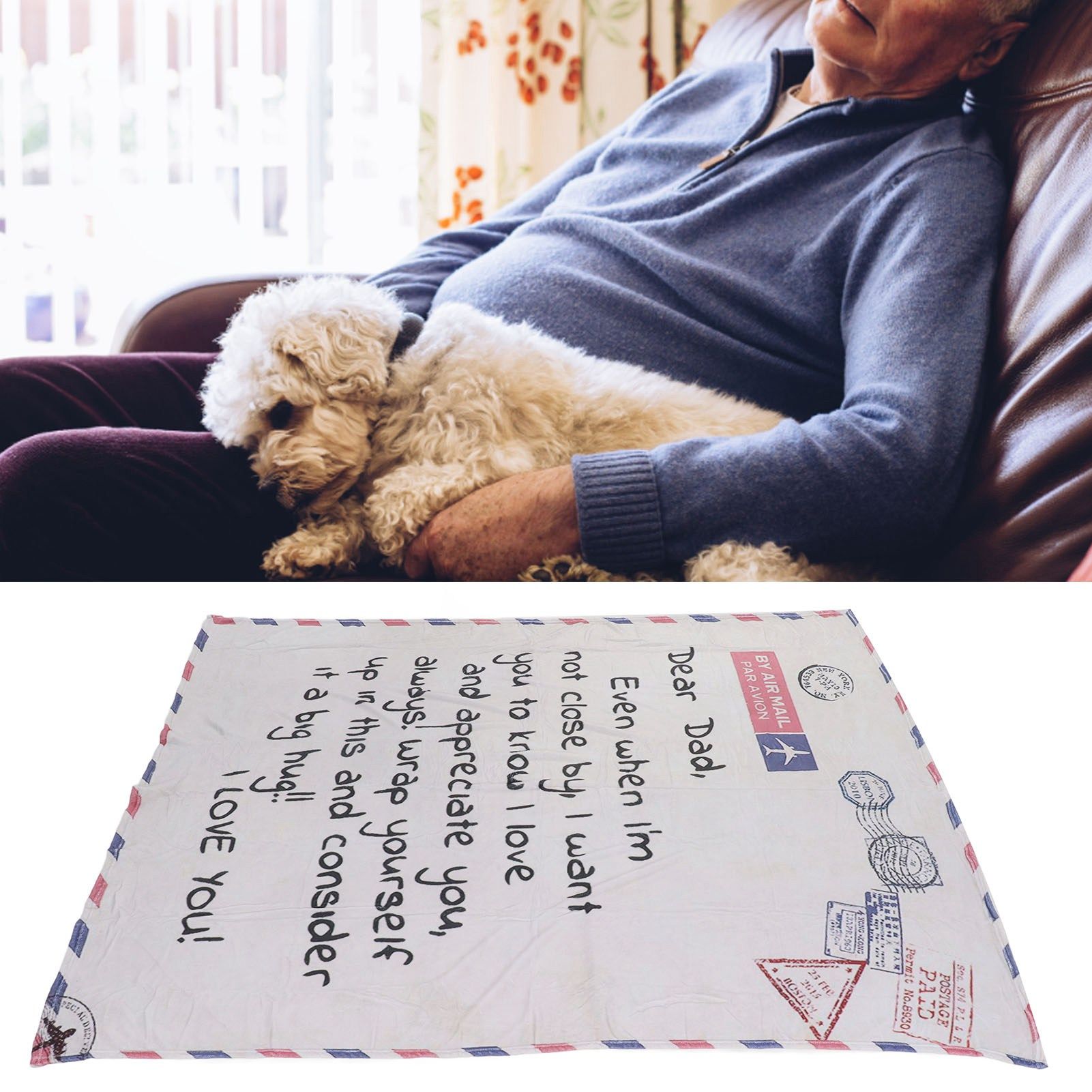 Envelope Blanket Multifunctional Personalized Soft Skin Friendly Polyester view 12