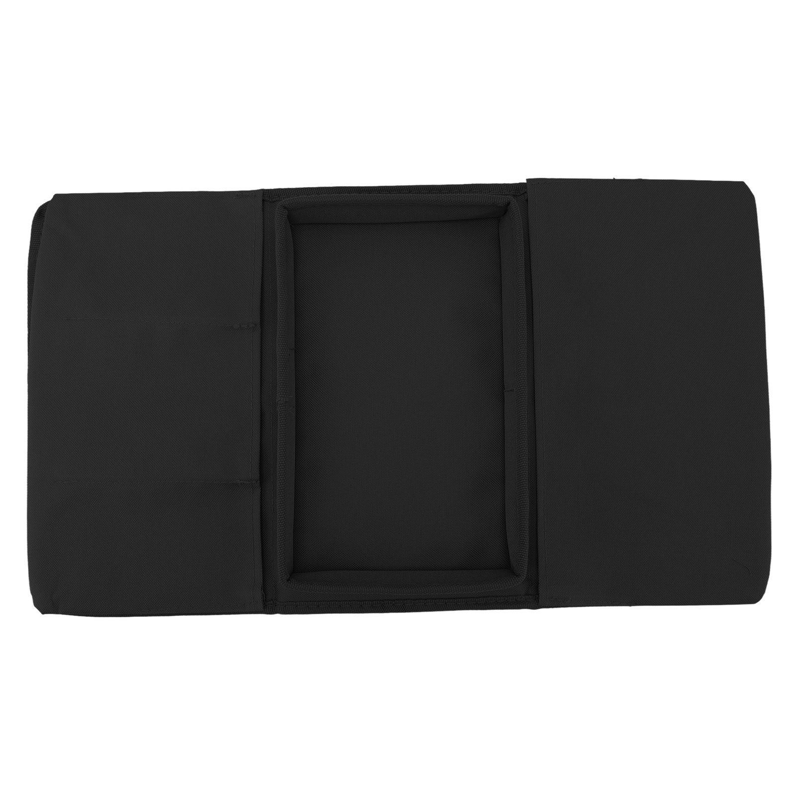 Sofa Tray Folding Arm Storage Holder Table 600D Oxford Cloth Side Pockets for view 7