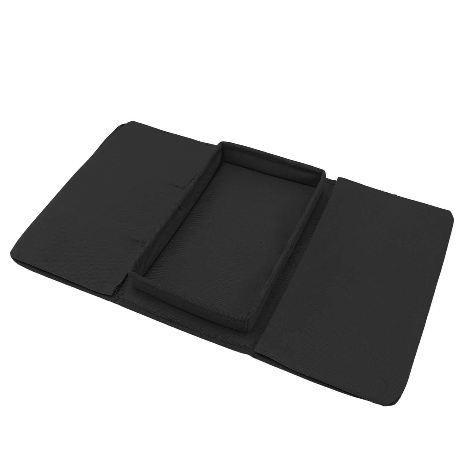 Sofa Tray Folding Arm Storage Holder Table 600D Oxford Cloth Side Pockets for view 8