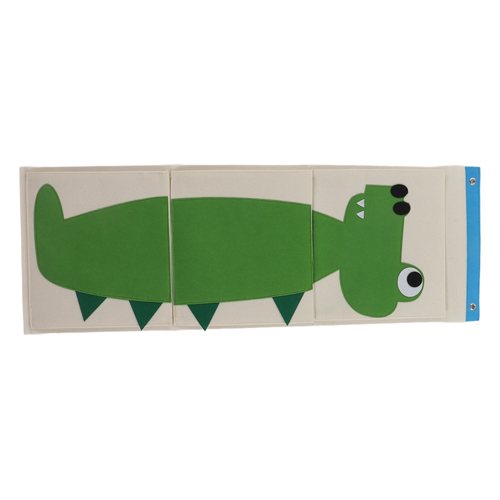 Wall Mounted Storage Bag 3 Layers Closet Crib Cartoon Felt Animal Type Over view 4