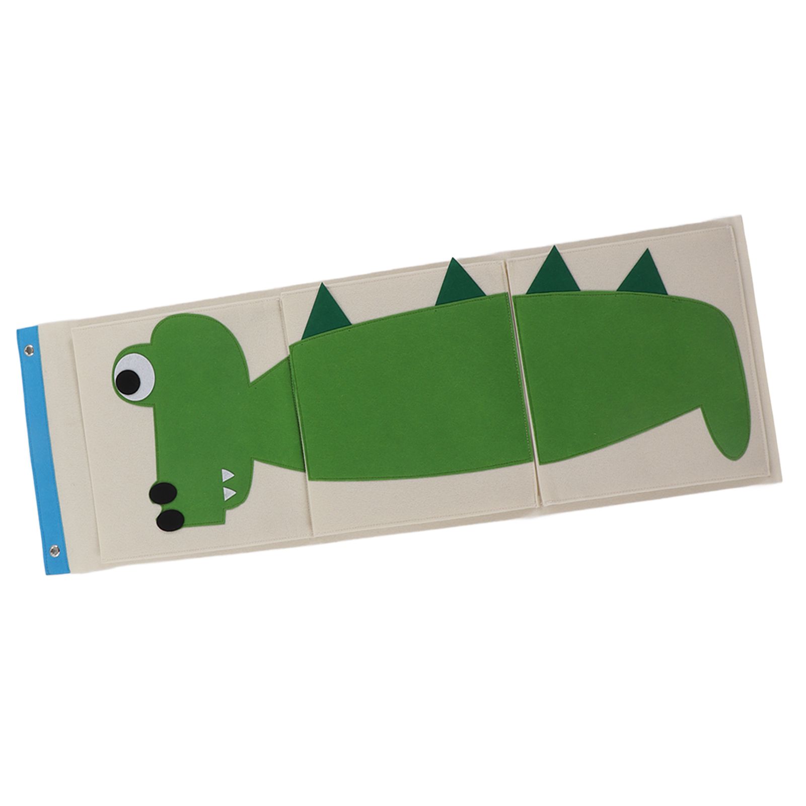 Wall Mounted Storage Bag 3 Layers Closet Crib Cartoon Felt Animal Type Over view 7