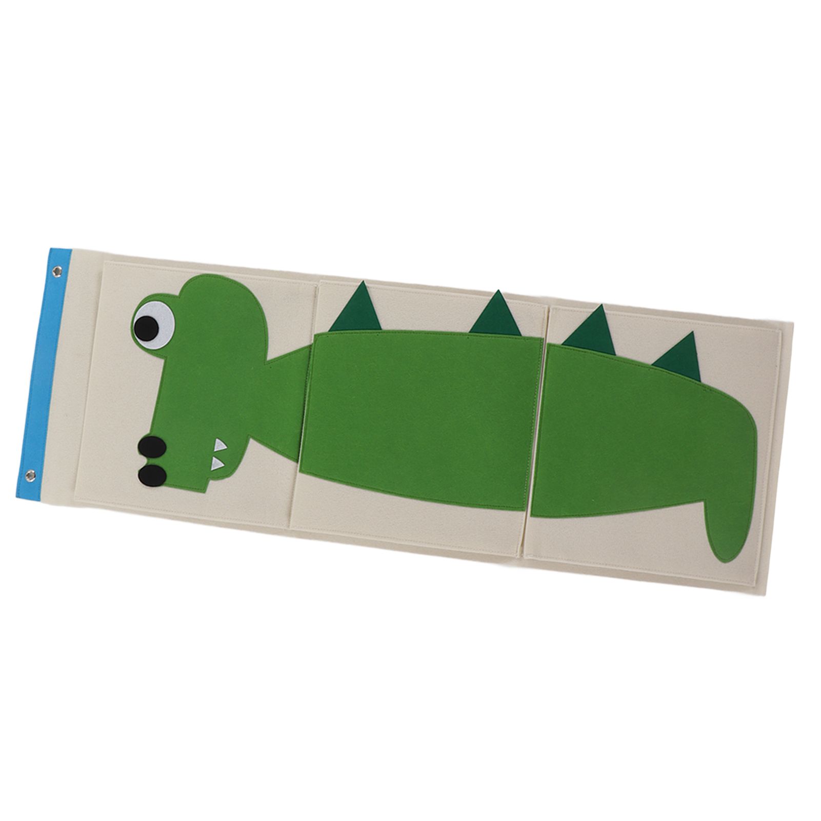 Wall Mounted Storage Bag 3 Layers Closet Crib Cartoon Felt Animal Type Over view 8