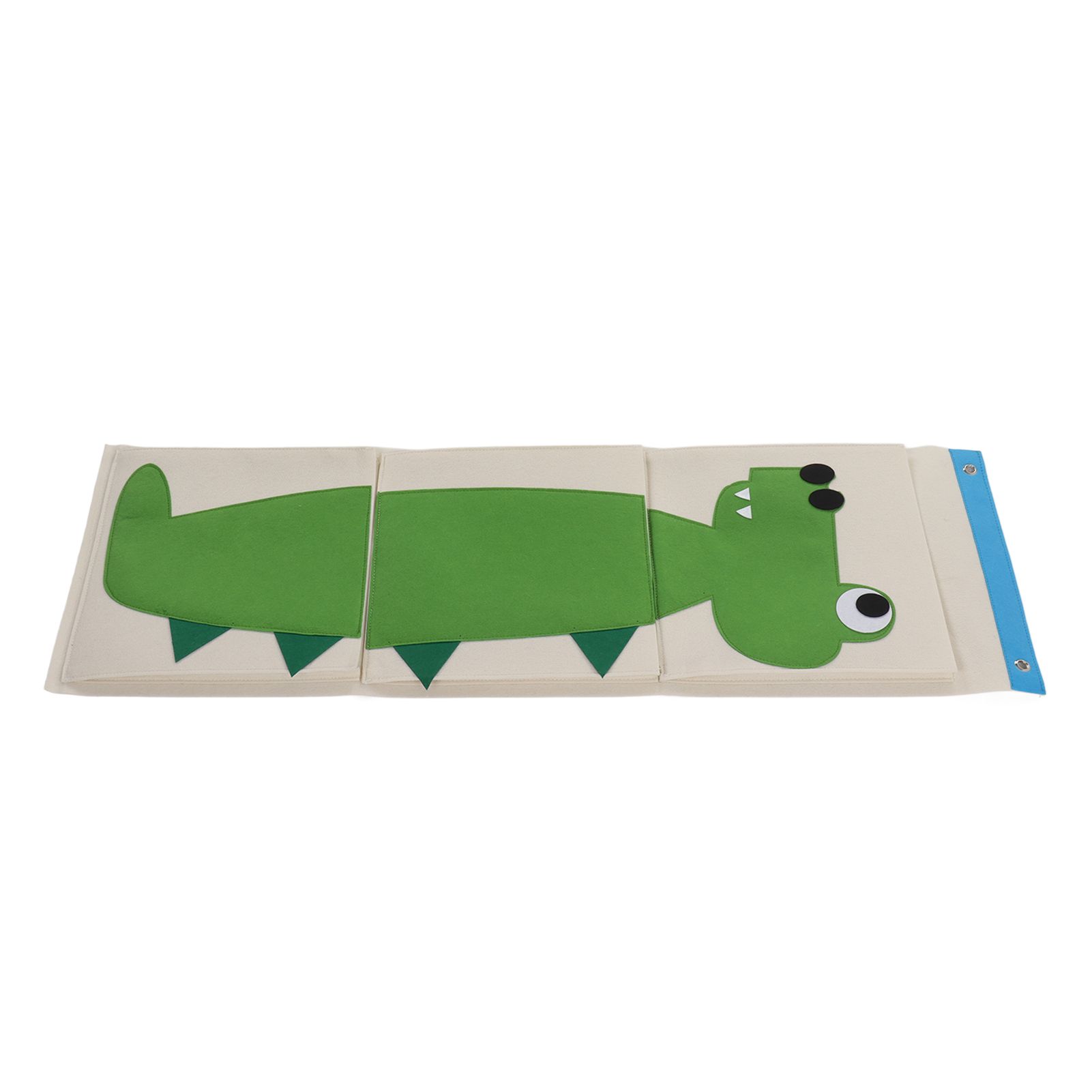 Wall Mounted Storage Bag 3 Layers Closet Crib Cartoon Felt Animal Type Over view 9
