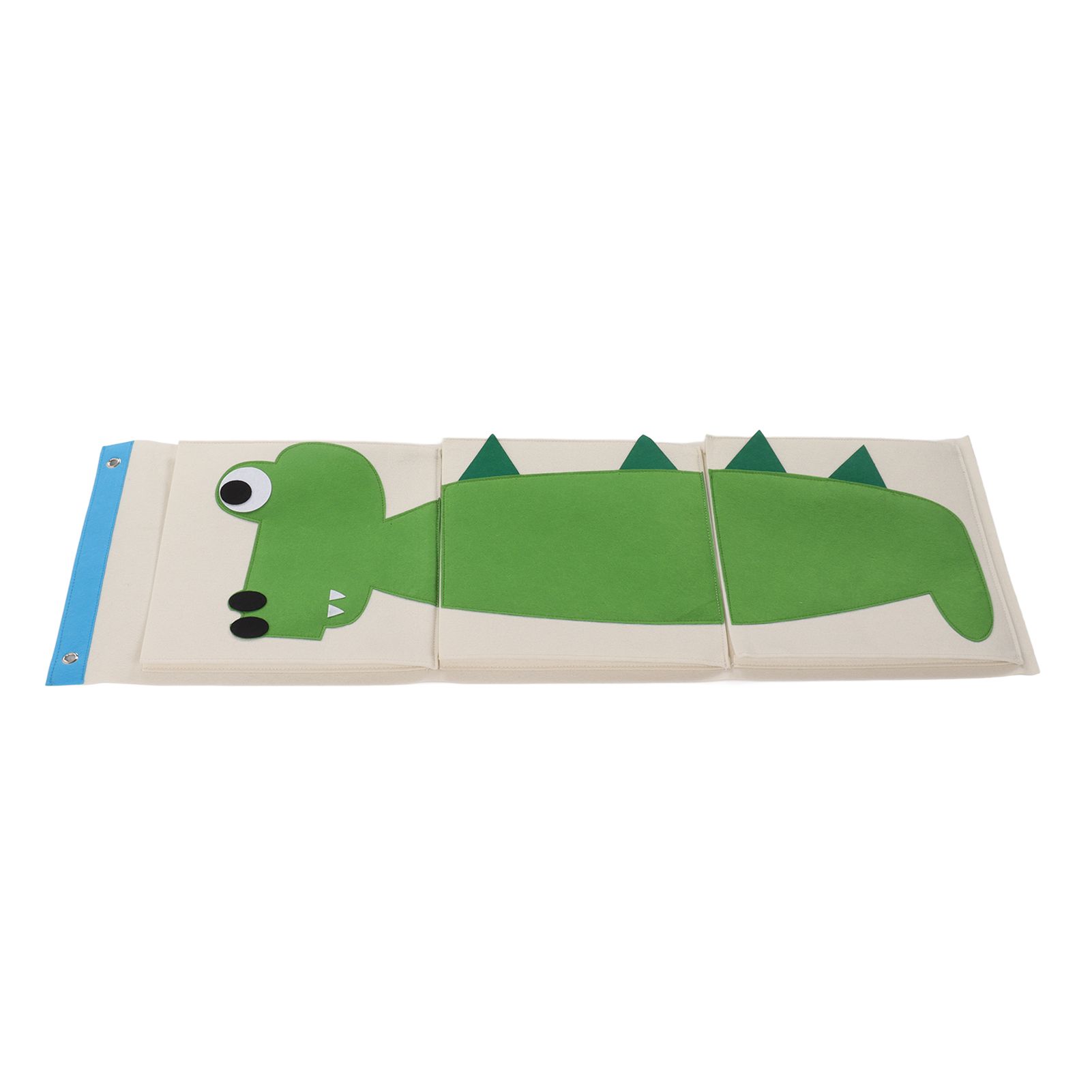 Wall Mounted Storage Bag 3 Layers Closet Crib Cartoon Felt Animal Type Over view 10