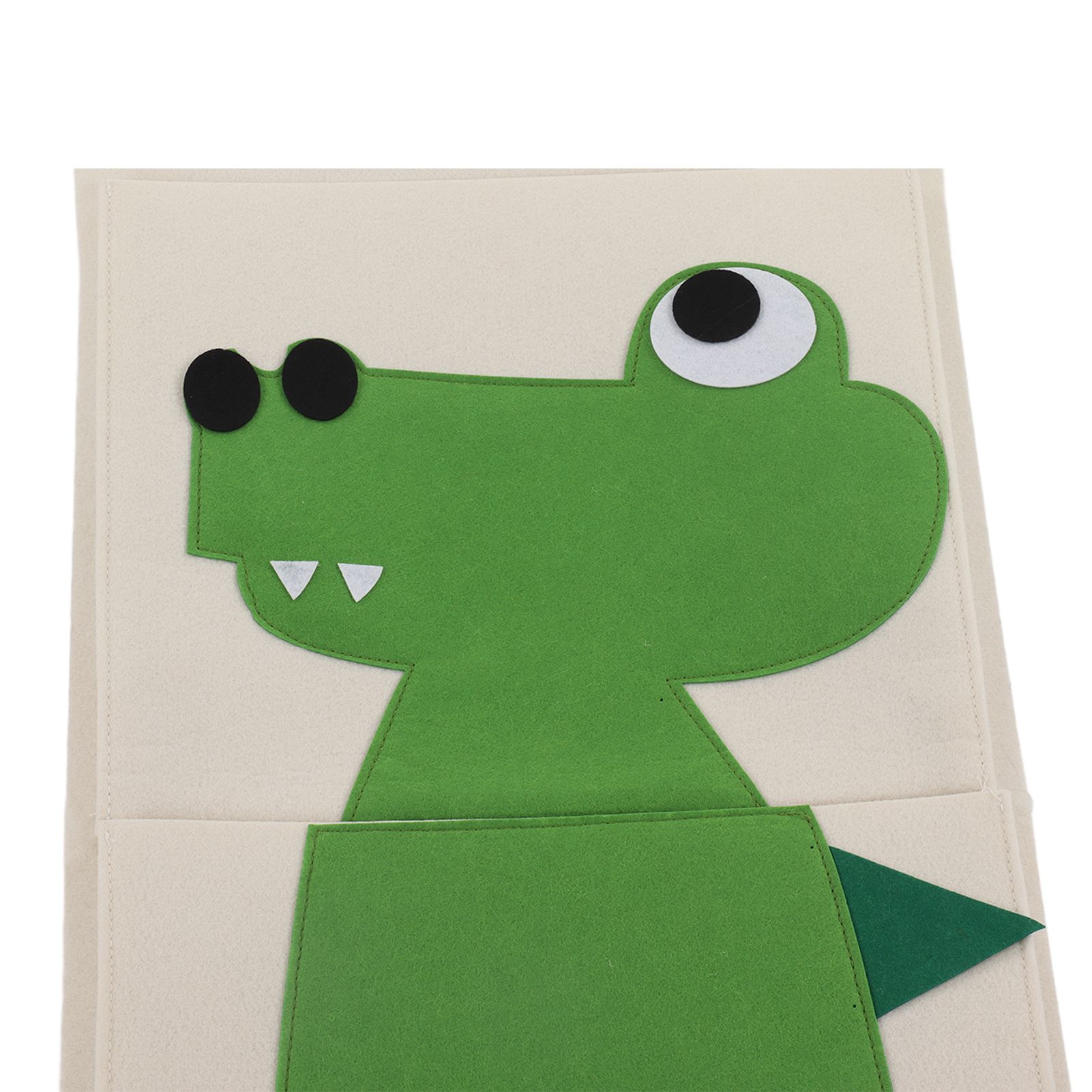 Wall Mounted Storage Bag 3 Layers Closet Crib Cartoon Felt Animal Type Over view 13