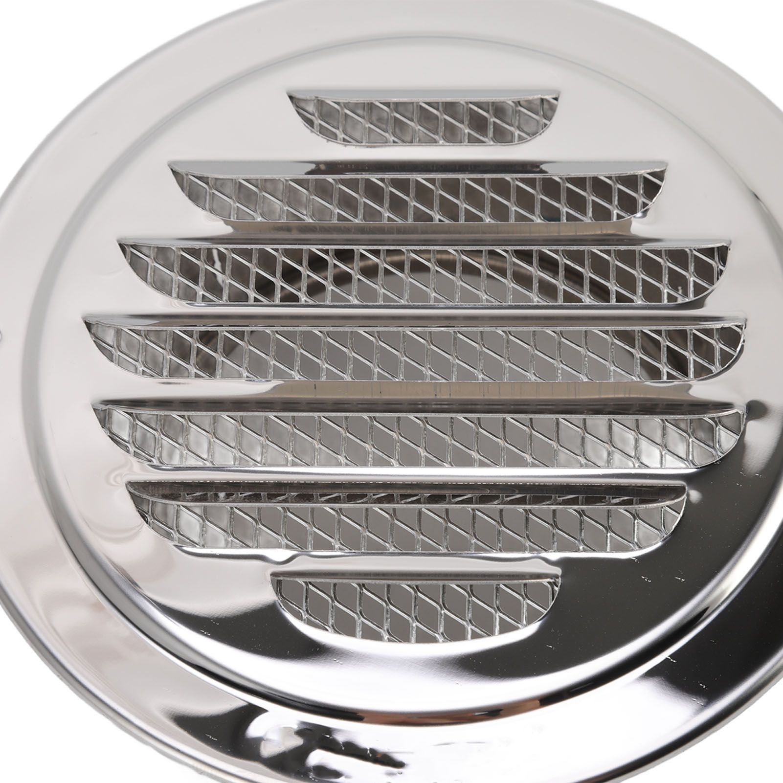 Air Ventilation Cover 304 Stainless Steel Round Exhaust Duct Grill Cap for view 14