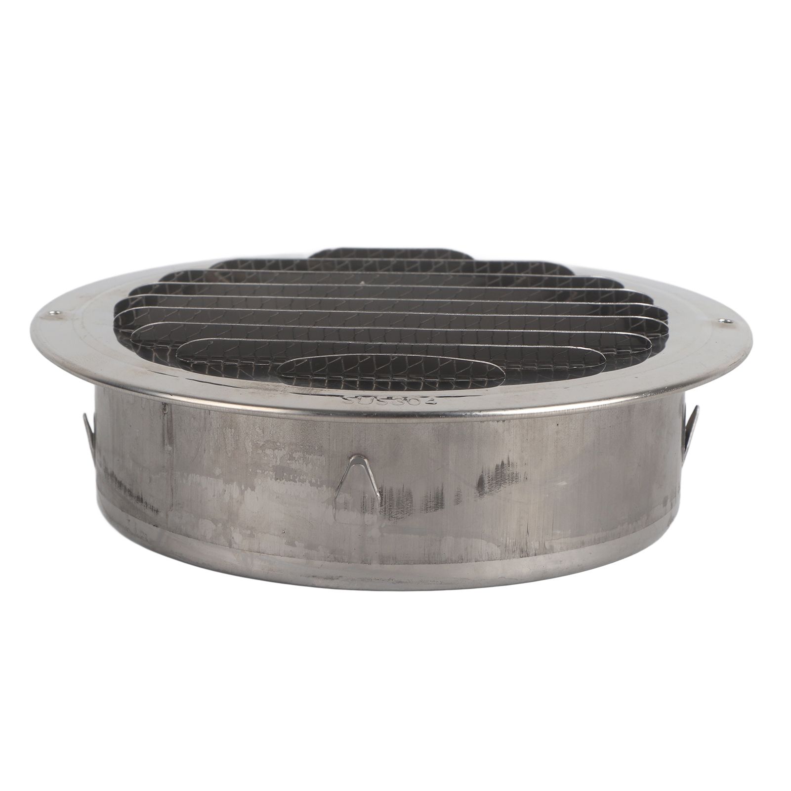 Air Ventilation Cover 304 Stainless Steel Round Exhaust Duct Grill Cap for view 4