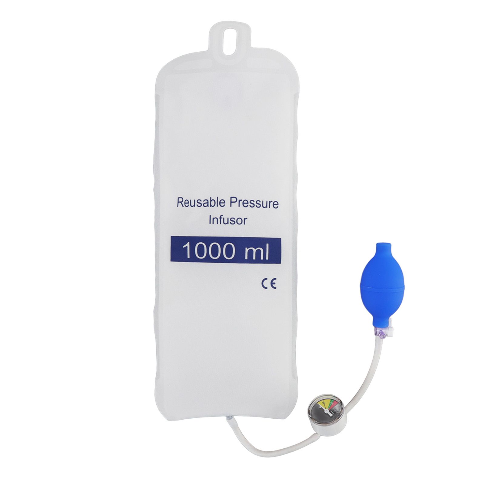 Pressure Infusion Bag with Pressure Gauge Strong Wear Resistance Air Tightness — image 1
