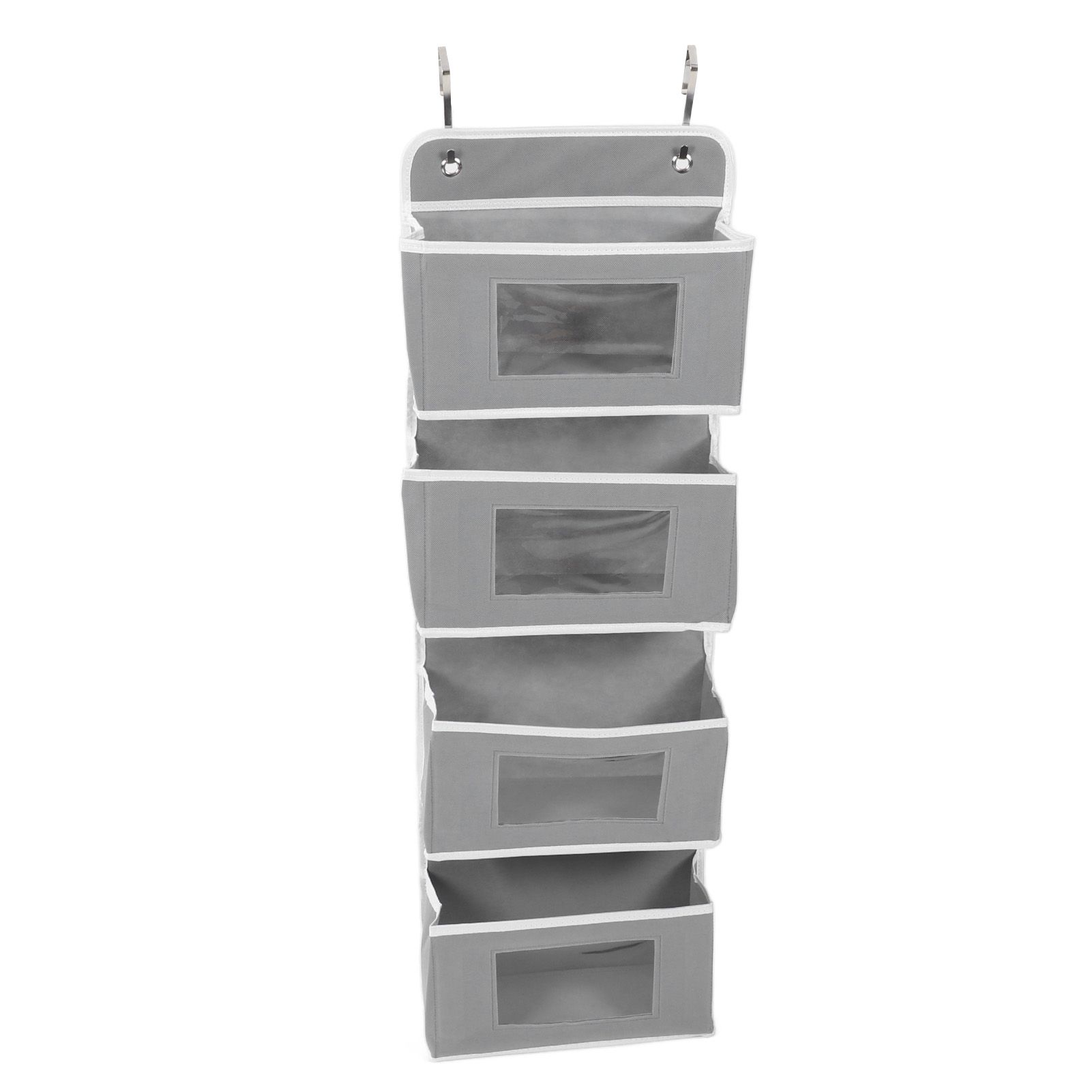 Over Door Hanging Organizer Wall Mount Storage with Hooks for Pantry Nursery