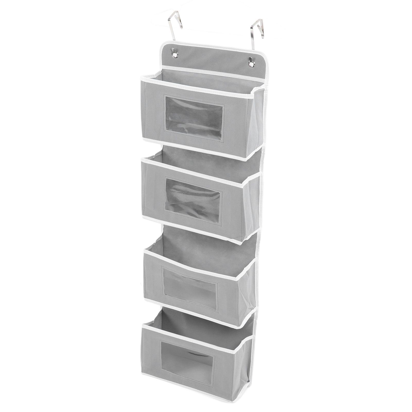 Over Door Hanging Organizer Wall Mount Storage with Hooks for Pantry Nursery view 2