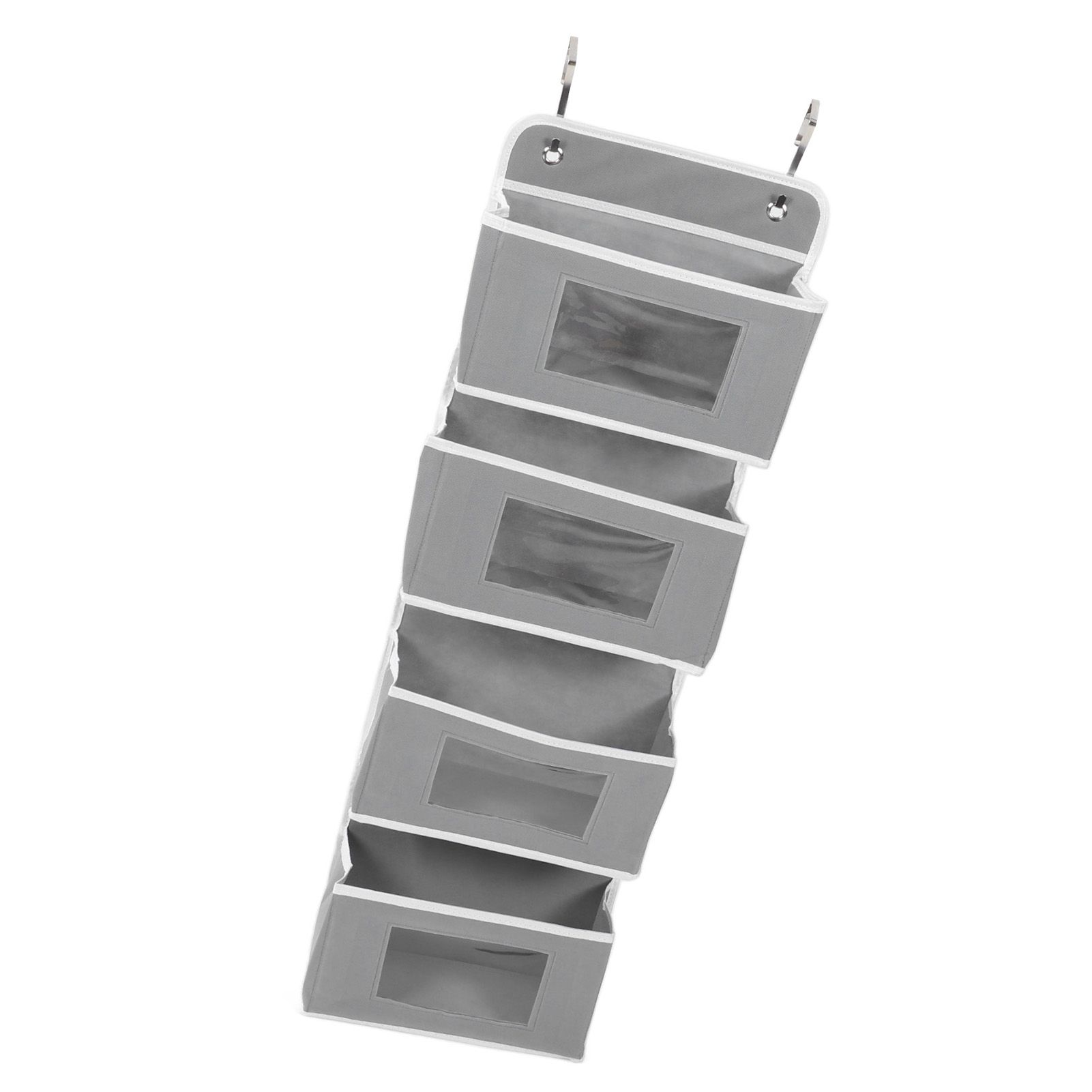 Over Door Hanging Organizer Wall Mount Storage with Hooks for Pantry Nursery view 7
