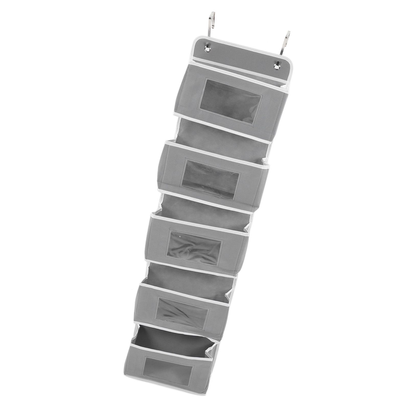 Over Door Hanging Organizer Wall Mount Storage with Hooks for Pantry Nursery view 4