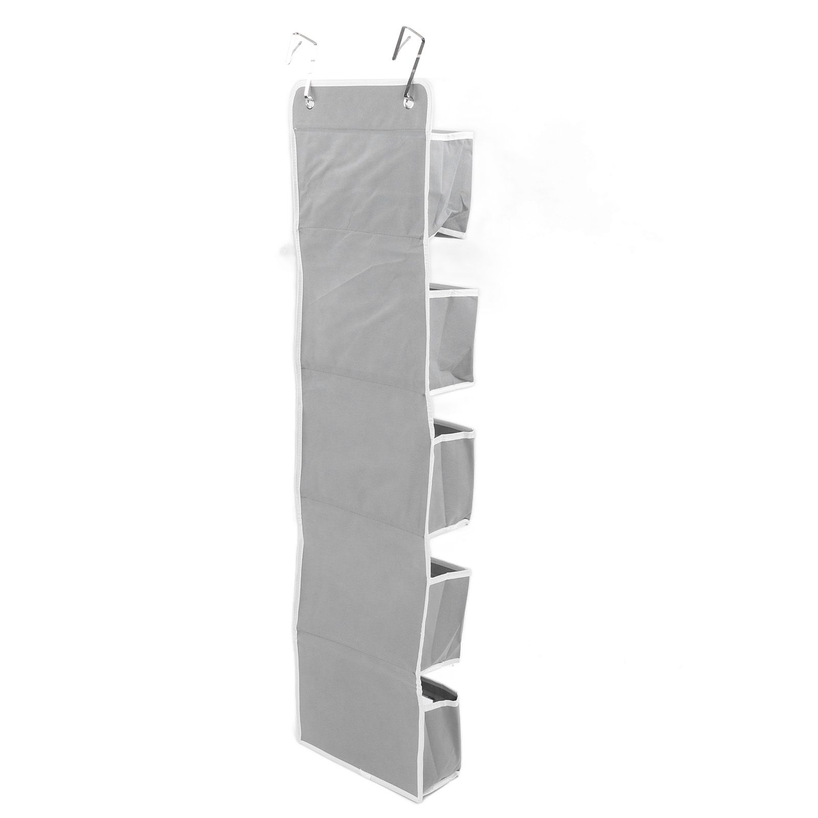 Over Door Hanging Organizer Wall Mount Storage with Hooks for Pantry Nursery view 5