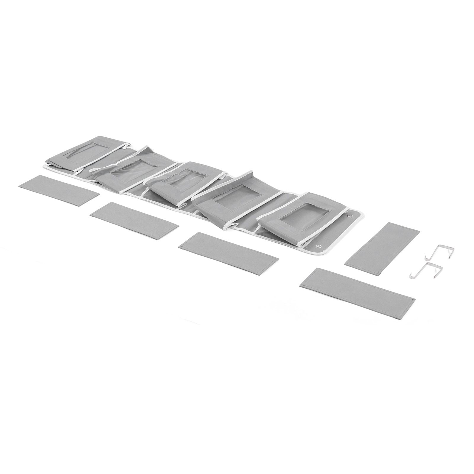Over Door Hanging Organizer Wall Mount Storage with Hooks for Pantry Nursery view 8